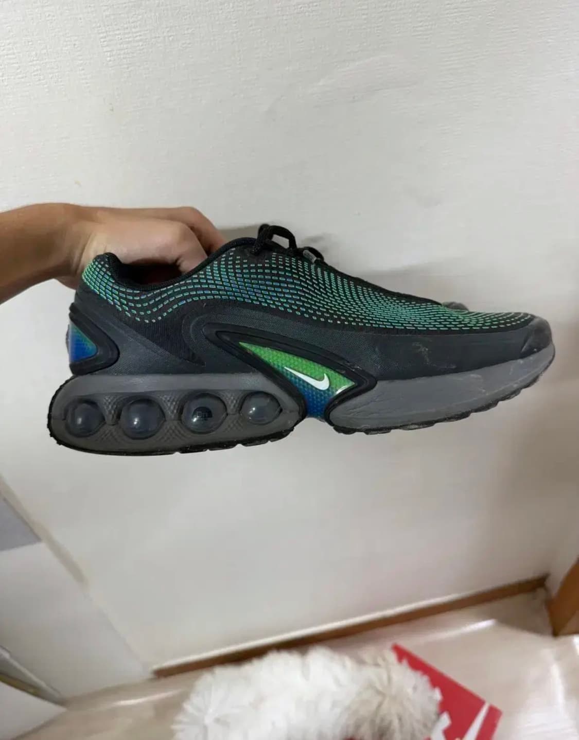 Nike 나이키 에어맥스 dn 블랙 하이퍼 코발트 상품이미지3