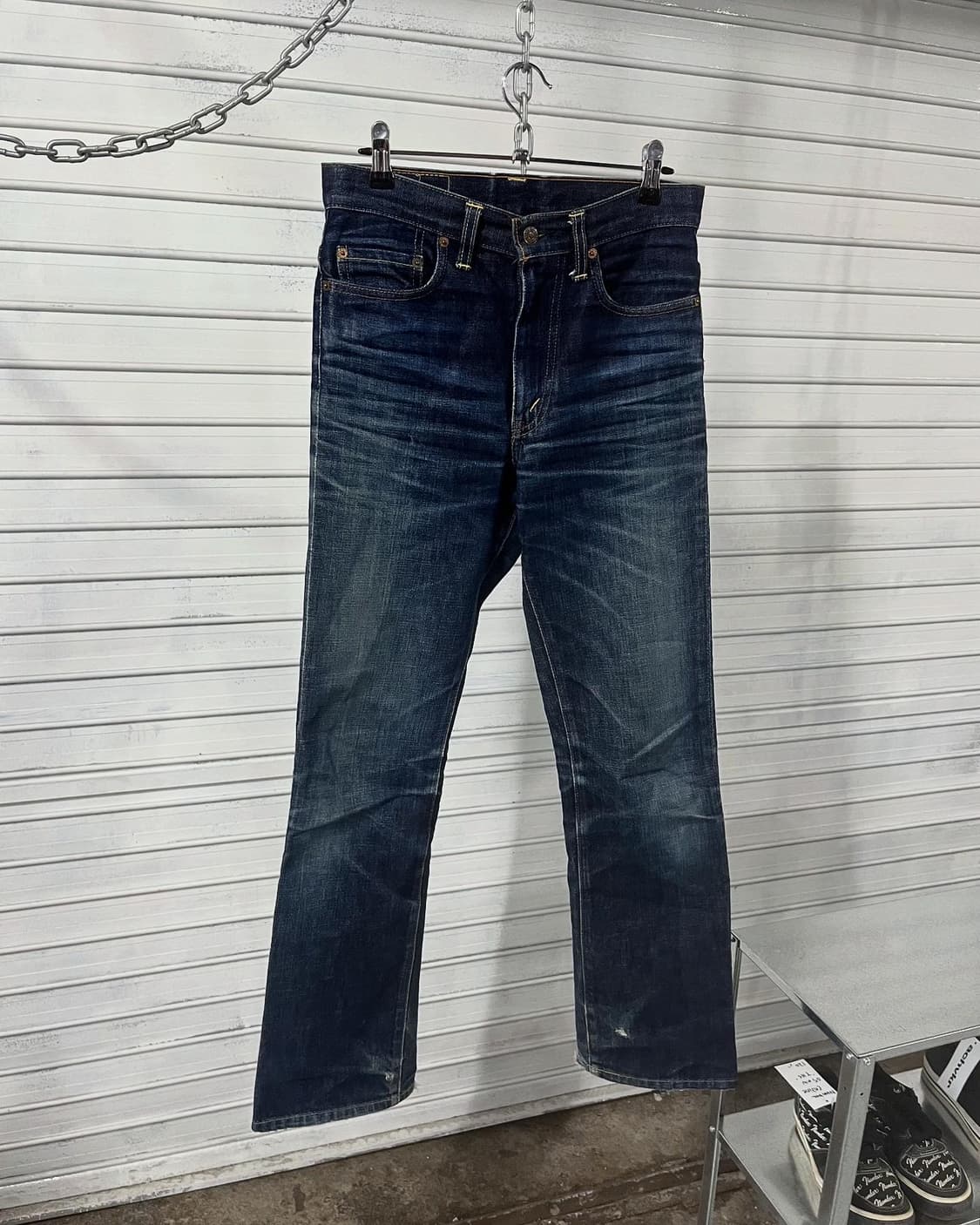90s Levi’s 517 flare jean / made in usa 상품이미지1