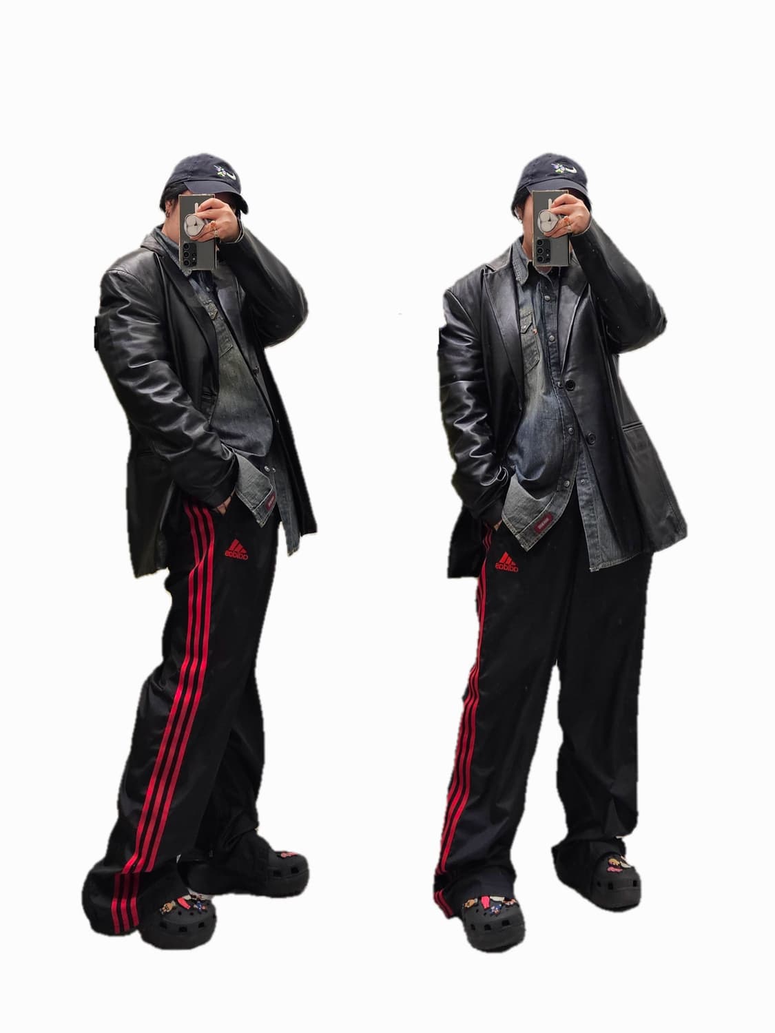 G-Limit 블랙 램스킨 블레이저 상품이미지2