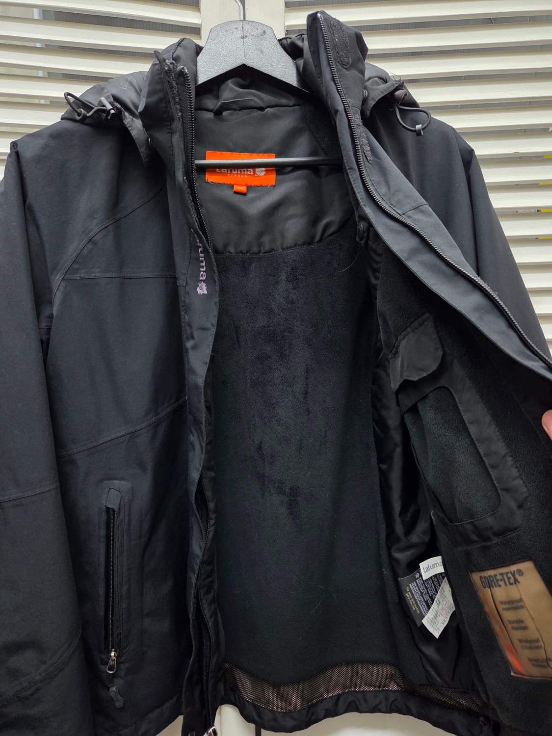 라푸마 고어텍스 기모 바람막이 자켓 상품이미지4