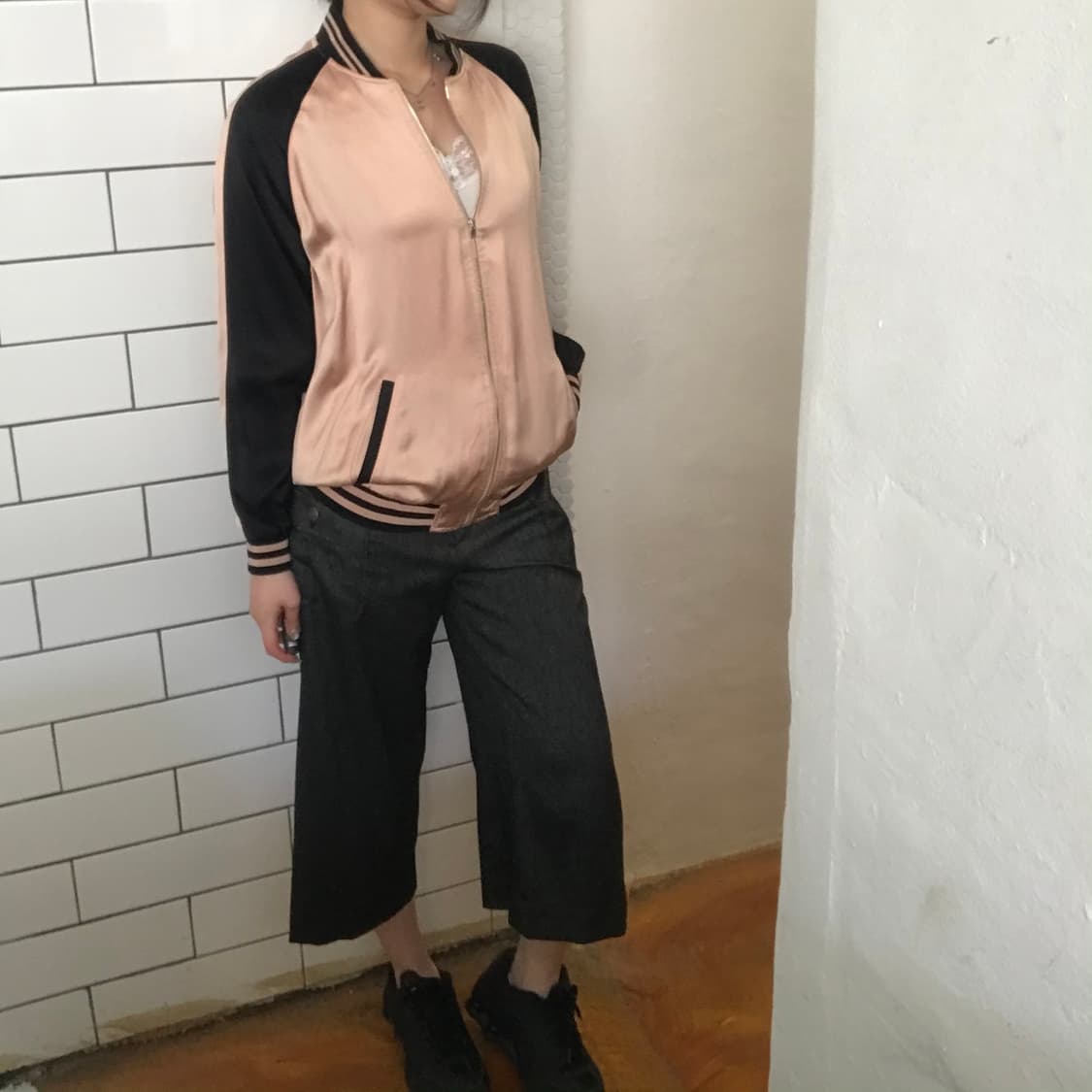 생로랑 지퍼 디테일 집업 자켓 상품이미지2