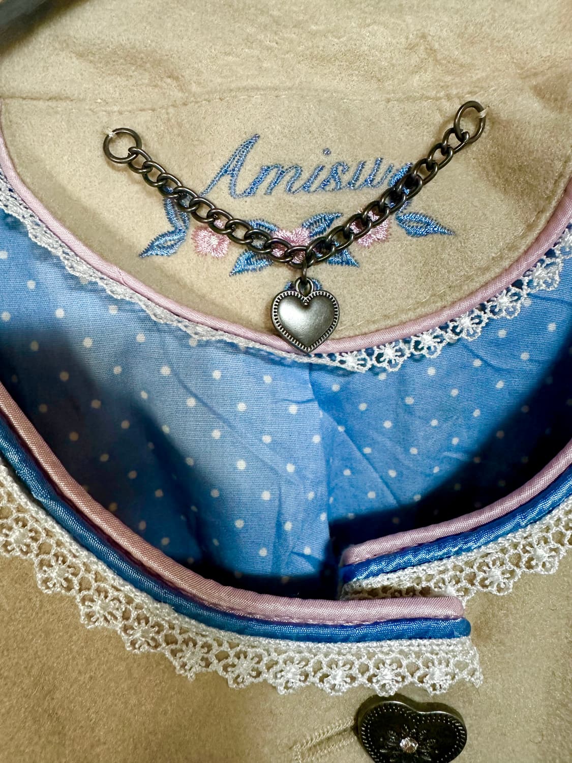 𝐀𝐦𝐢𝐬𝐮 𝐇𝐞𝐚𝐫𝐭 티롤자켓 상품이미지5