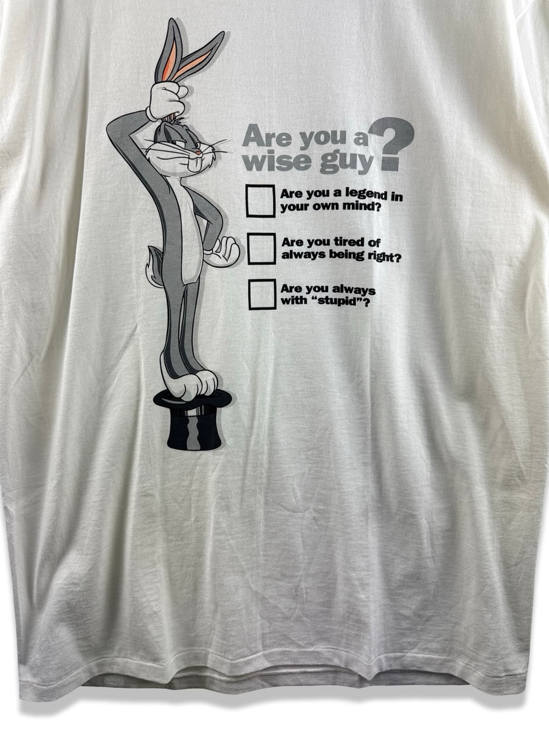 90S 루니툰즈 미국생산 싱글스티치 버니 티셔츠3013 상품이미지2