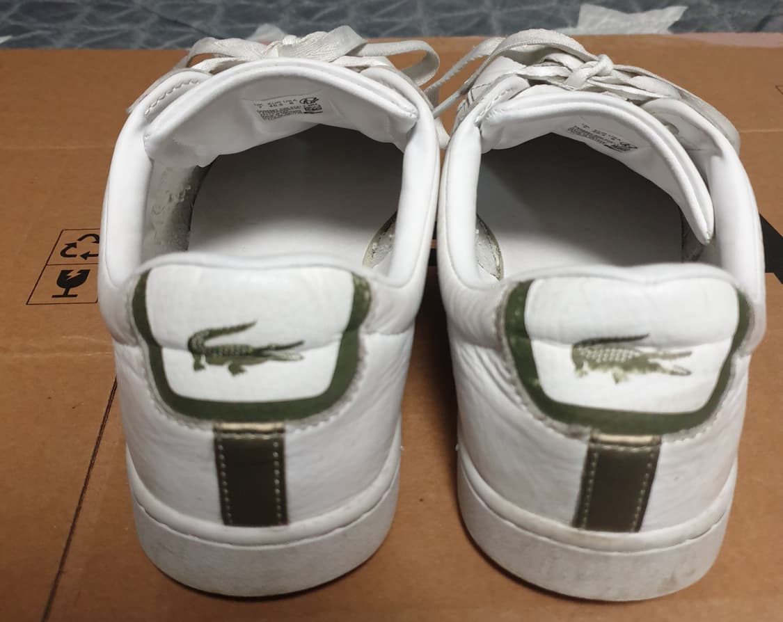 라코스테 카나비 에보 레더 스니커즈 플래티넘 (260) 상품이미지4