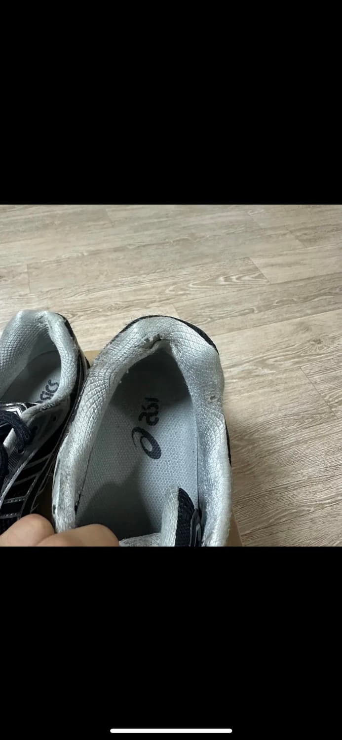 아식스x언어펙티드 젤카야노14 블랙퓨어실버 상품이미지4