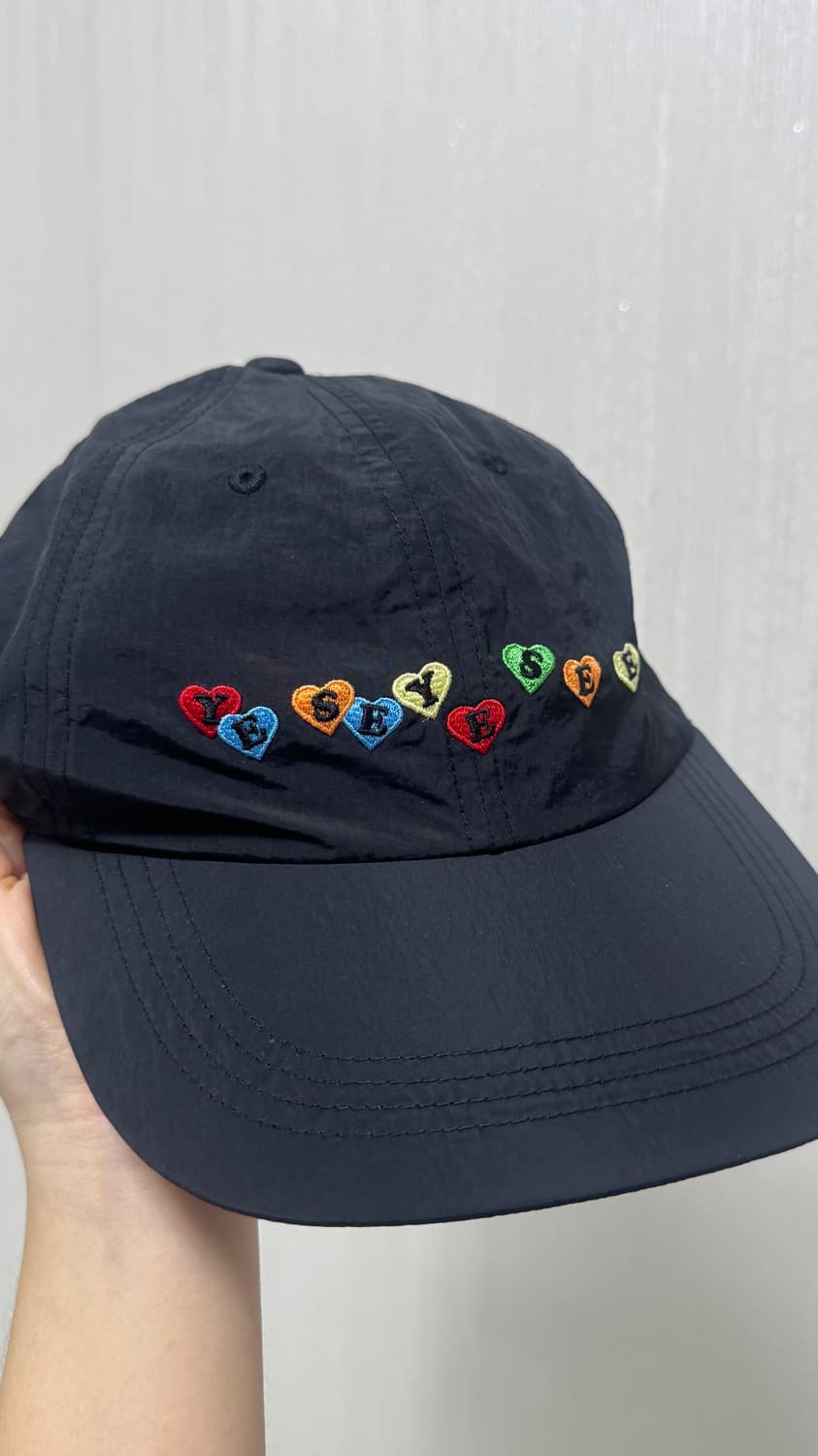 새상품) 예스아이씨 Lover Cap Black 상품이미지4