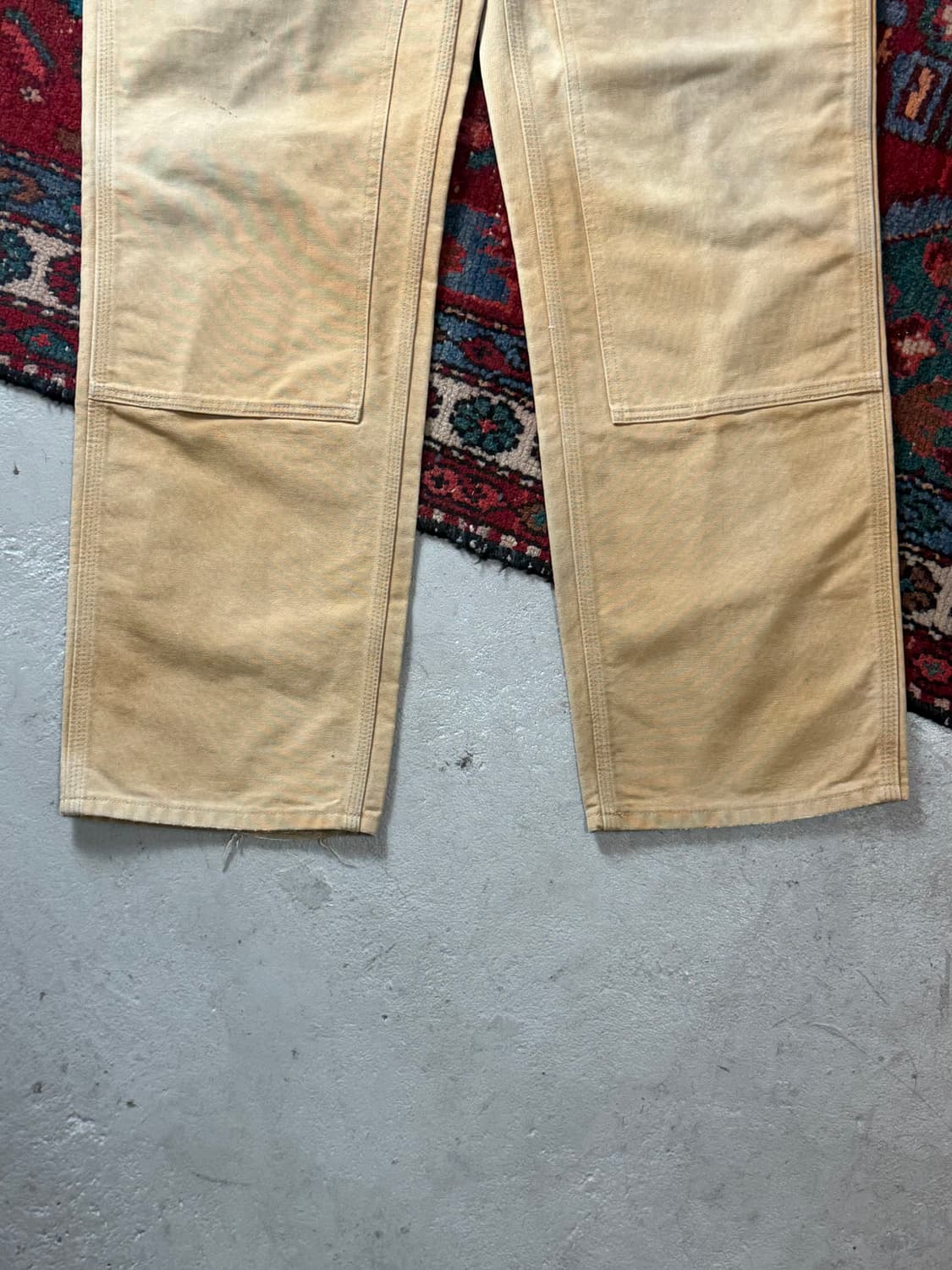 OG USA Made 칼하트 더블니 브라운 칼하트 B01 BRN 썩블니 상품이미지7