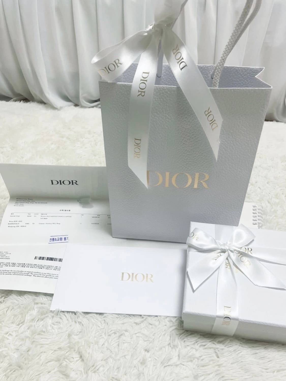 풀구성) 디올 오블리크 새들 아코디언 카드지갑 상품이미지1