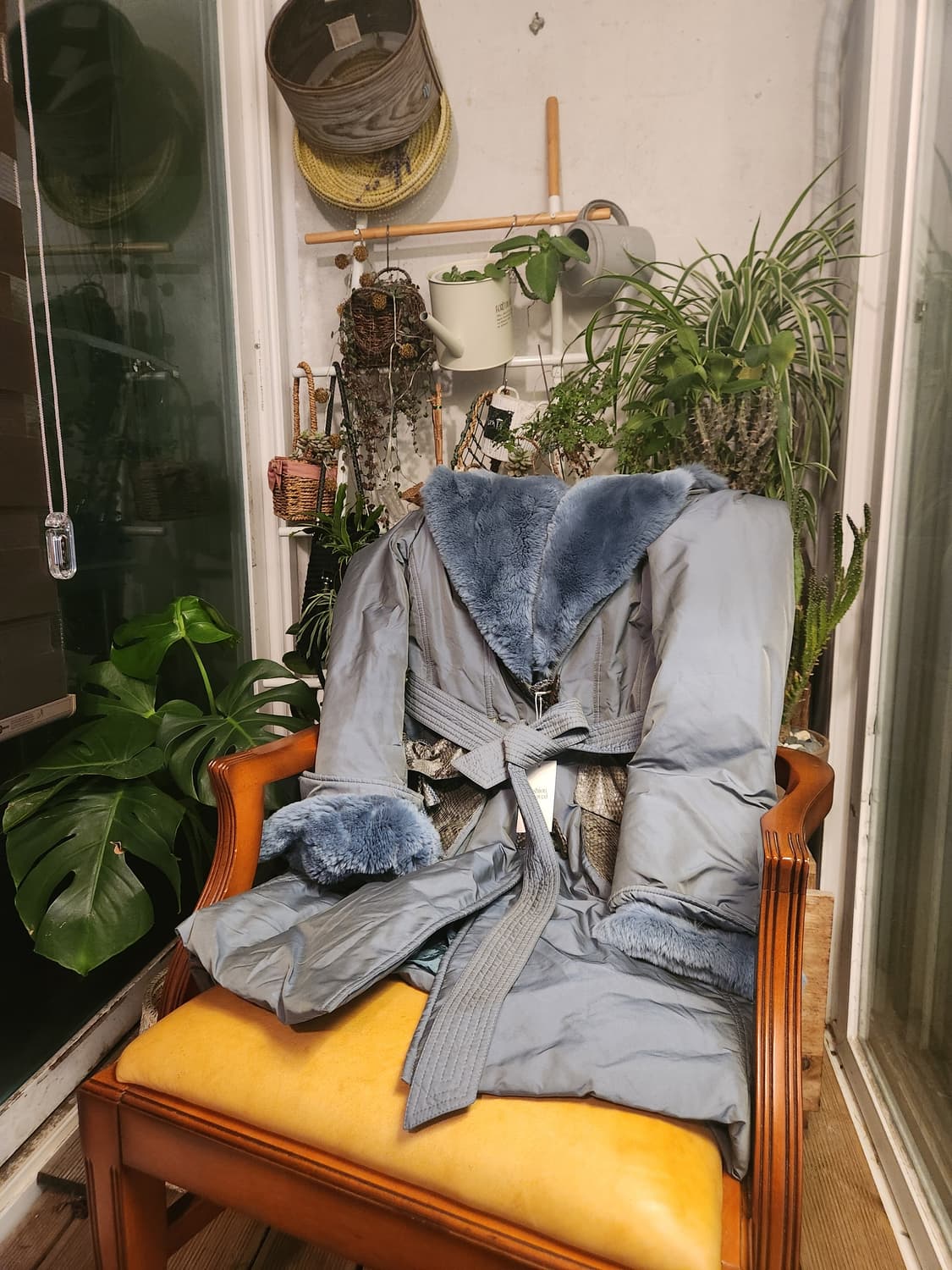 이태리원단FILLTHERM 손정환 토끼털퍼 패딩코트 상품이미지1