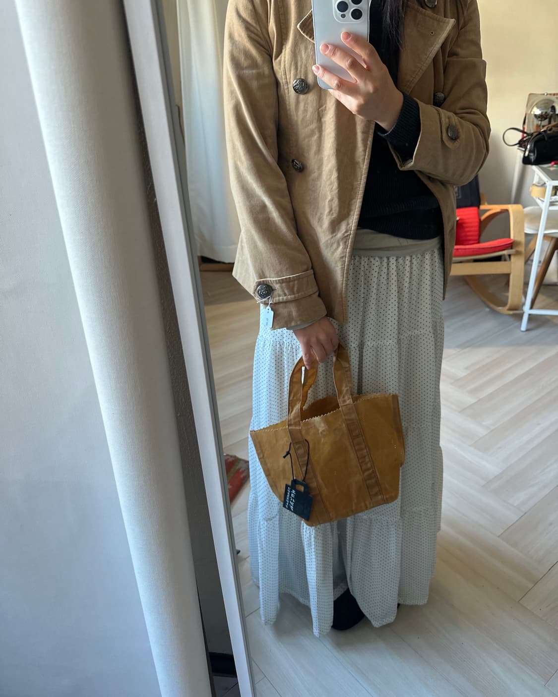 [JASPER MINX] brown double jacket 상품이미지2