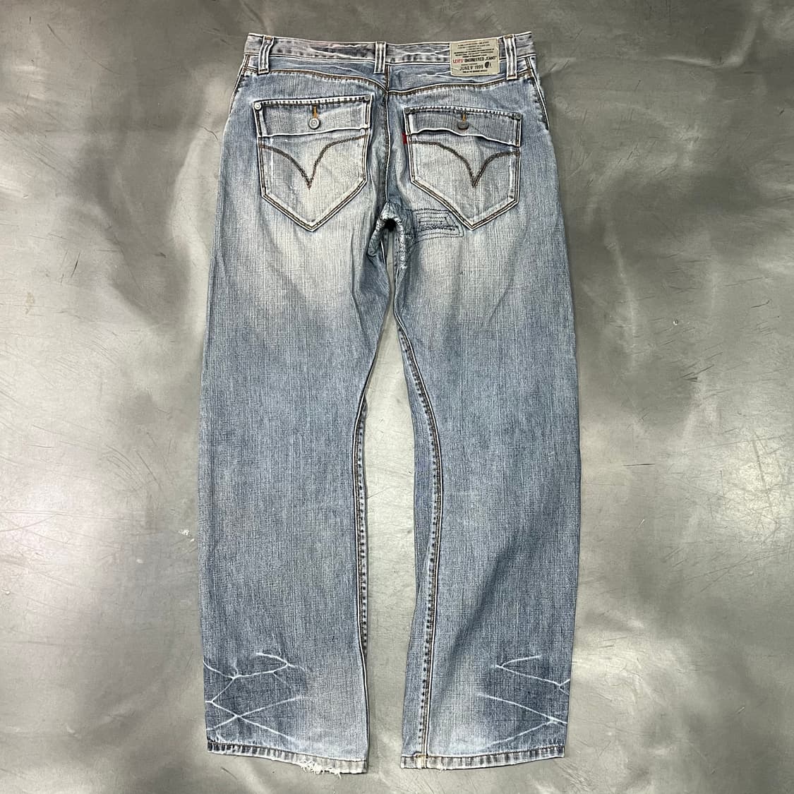  리바이스 엔지니어드진 리페어 데님 팬츠 y14679 상품이미지2