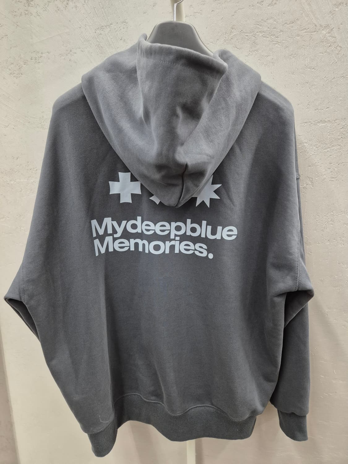 Mydeepblue Memories 후드집업 그레이 상품이미지3