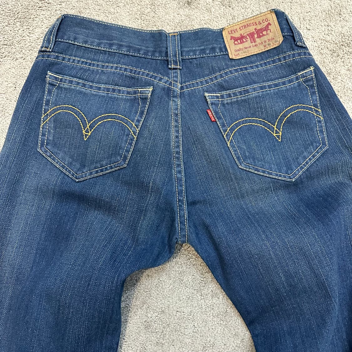 리바이스902 Type1 와이드 부츠컷 팬츠(34) 상품이미지8