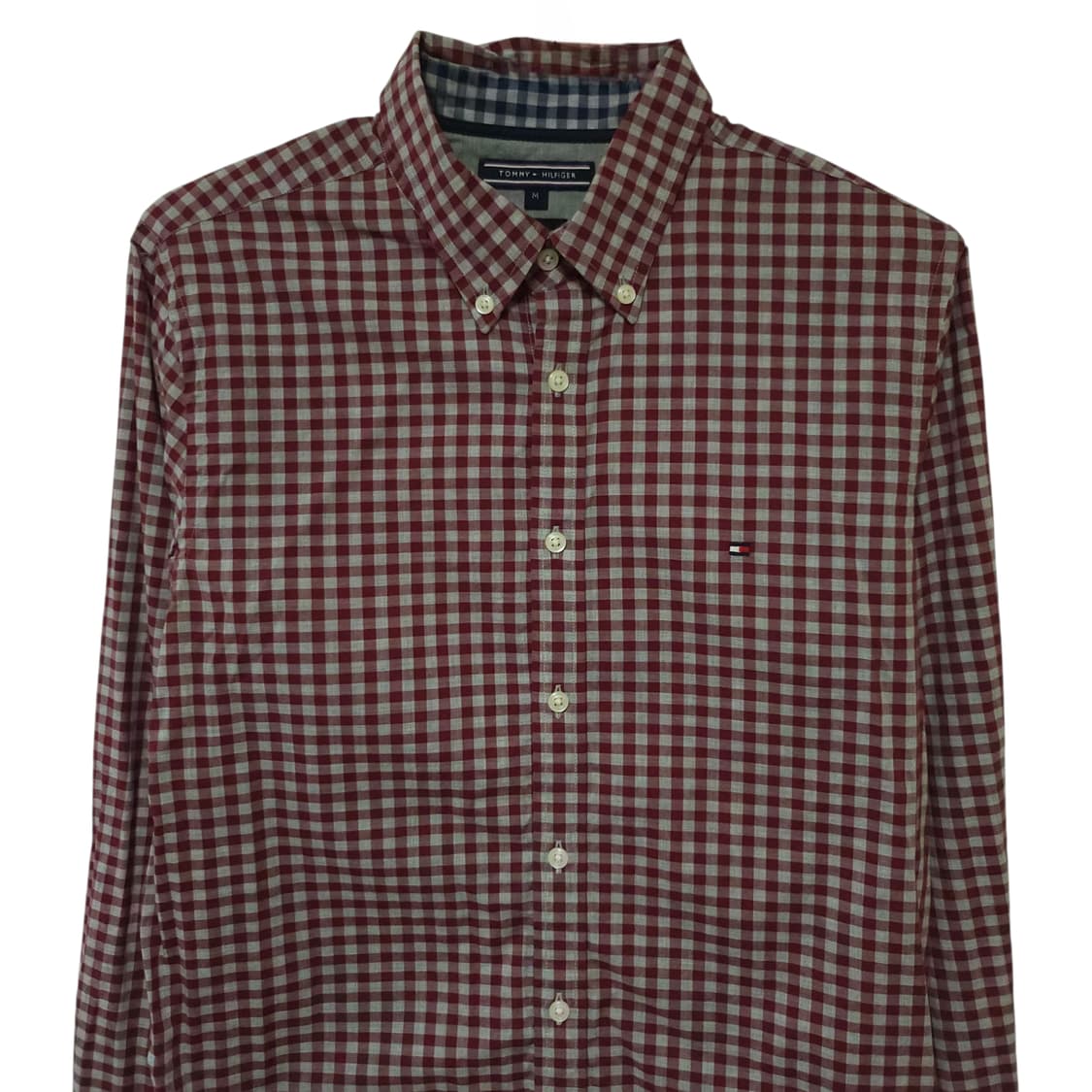 타미힐피거 체크남방셔츠 95-100 상품이미지2
