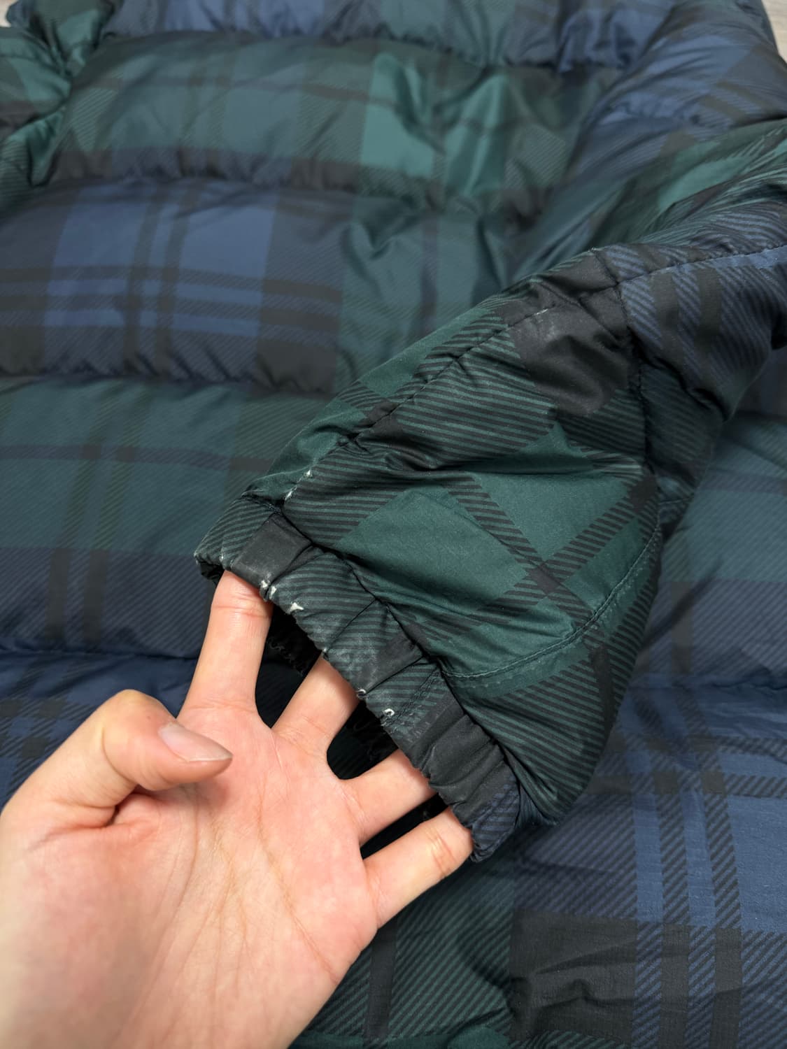 폴로 랄프로렌 체크 패딩 (woman xl) 상품이미지6