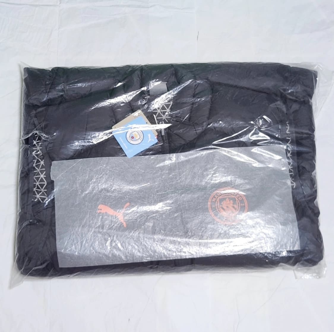 (새상품/해외XL)23-24 맨체스터시티 덕다운 패딩조끼 맨시티 축구 상품이미지7