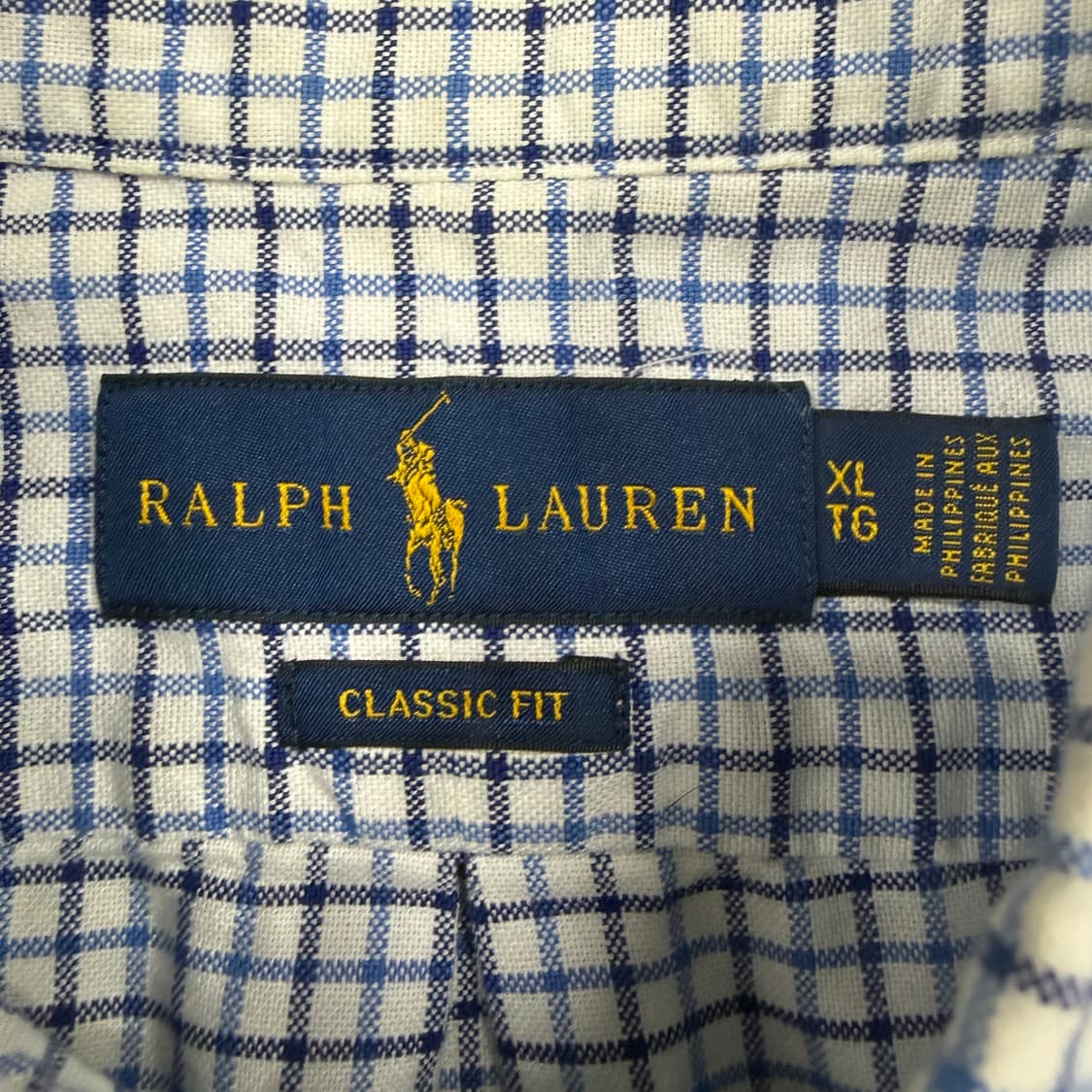 (XL)폴로 랄프로렌 클래식핏 체크셔츠(빅사이즈) 상품이미지2