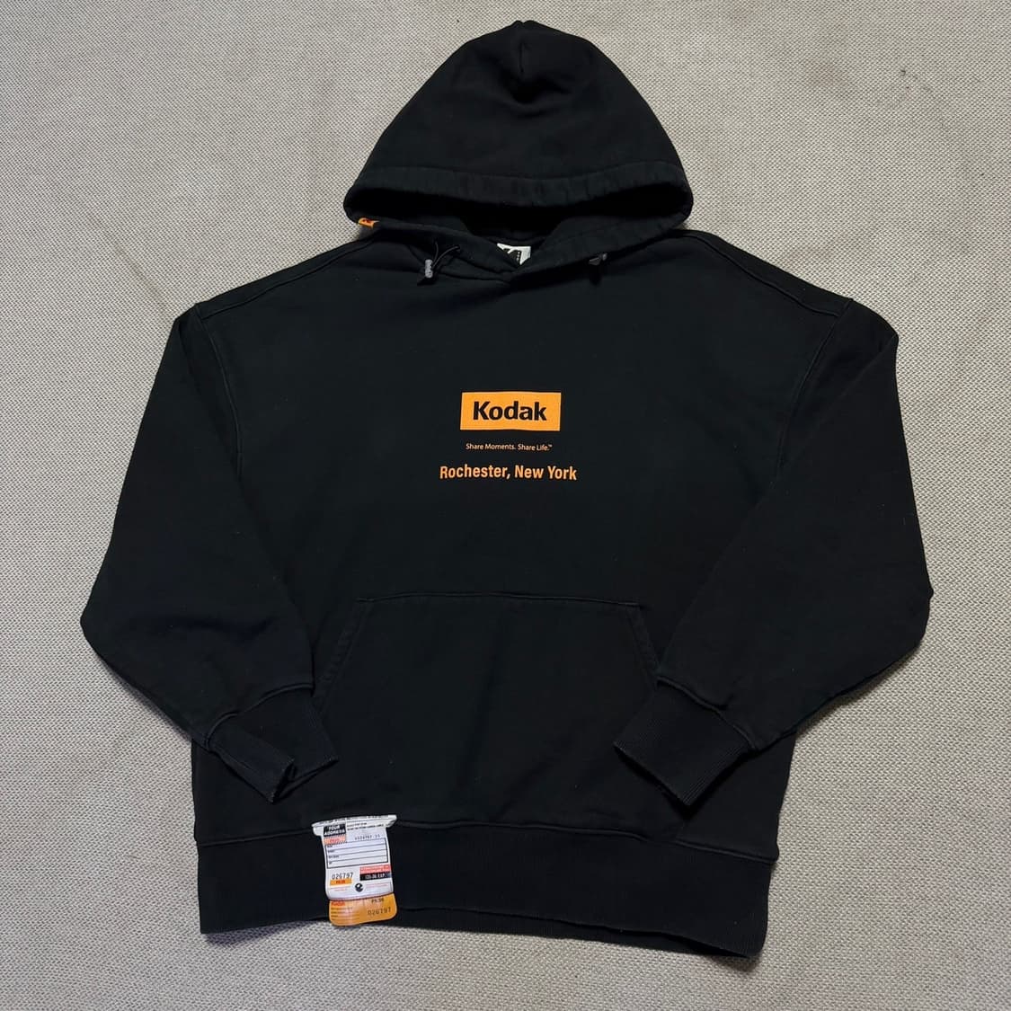 코닥 빅로고 프린팅 후드티 상품이미지1