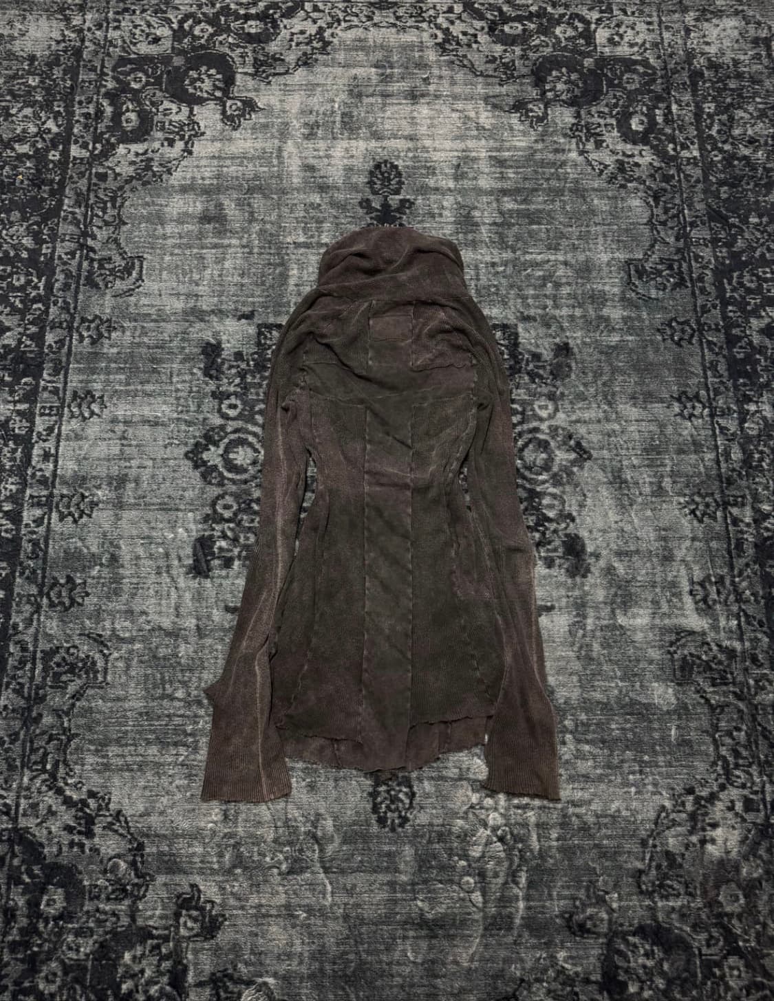 LGB 00s back cross shorty cardigan 상품이미지1