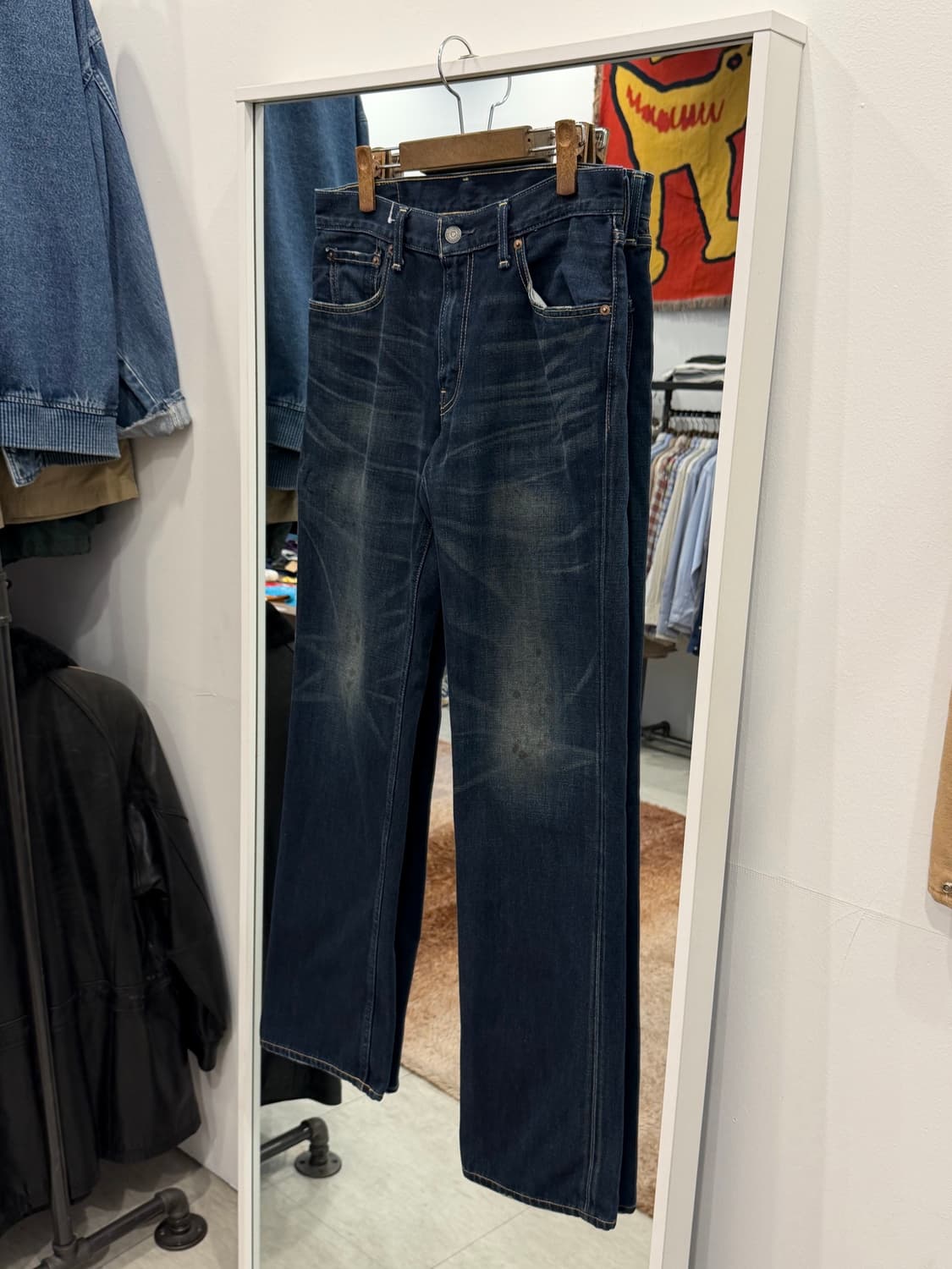 Levis 리바이스 502 셀비지 데님 팬츠 (32inch) 상품이미지1