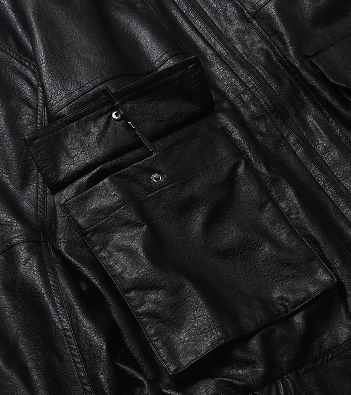 FREAK’S STORE - 24FW LEATHER BLOUSON 상품이미지7