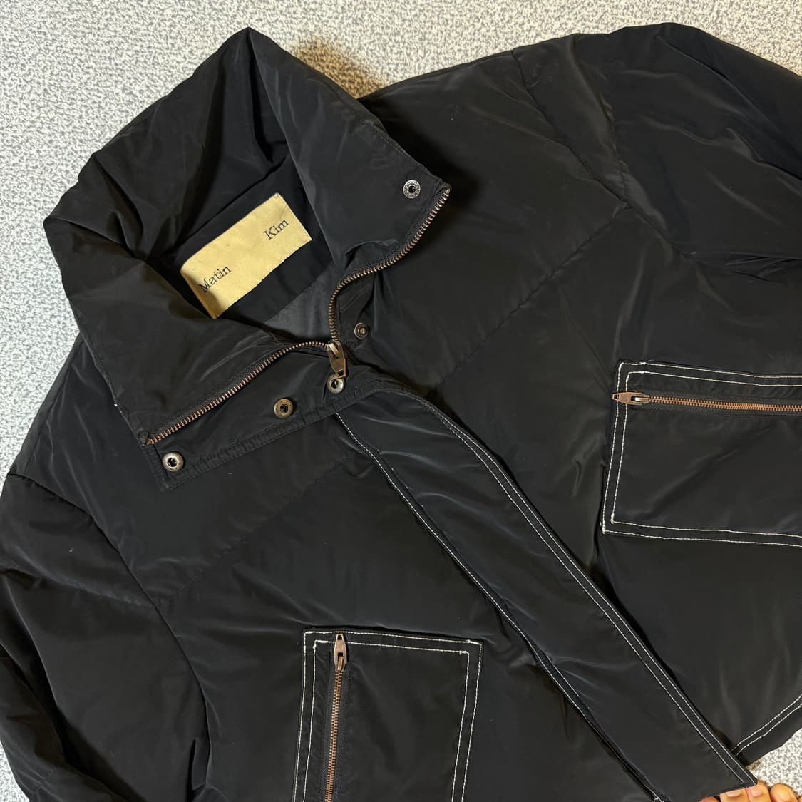 마뗑킴 스티치 패딩 여성용 상품이미지8