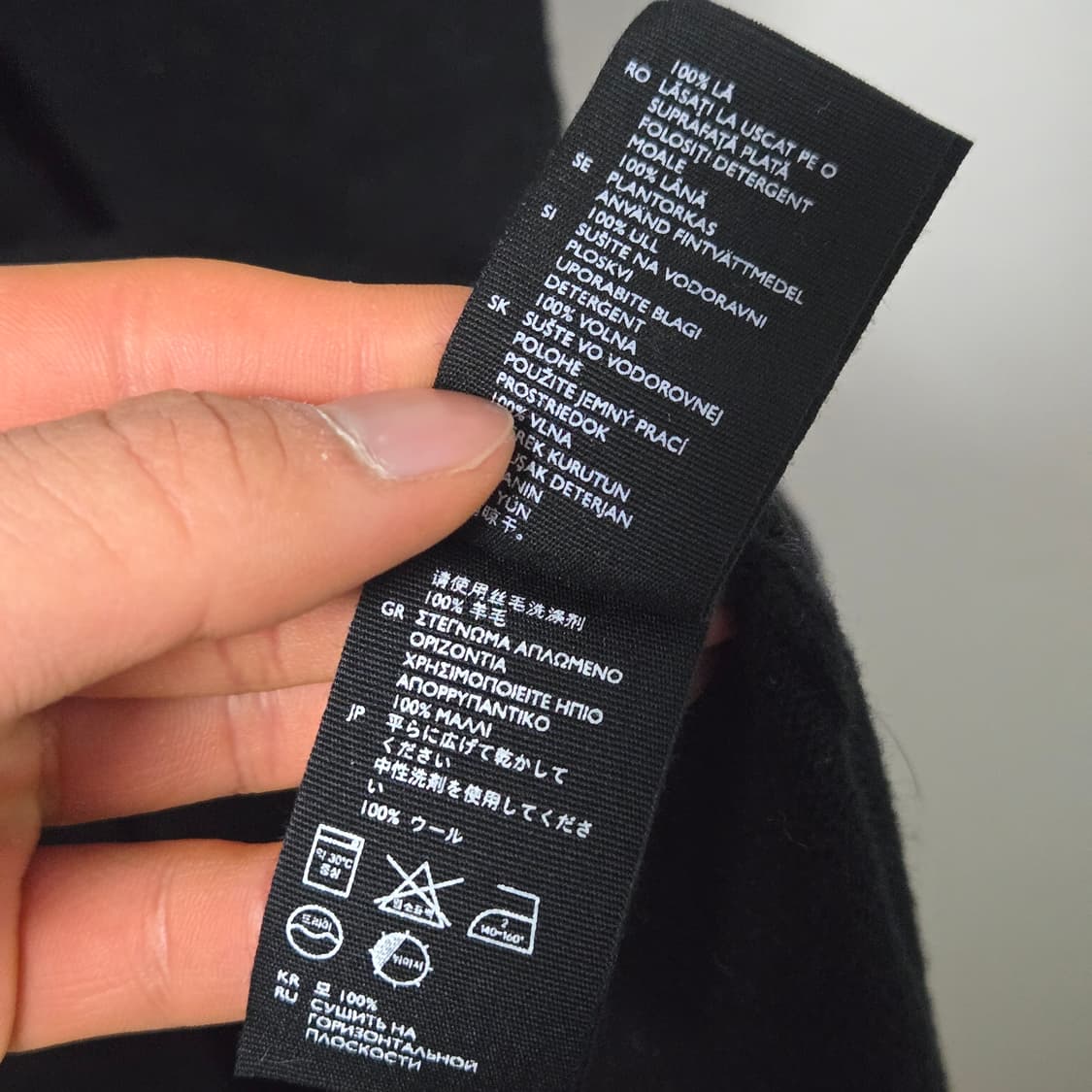 코스 터틀넥 울 니트 원피스 / 여성 원피스 / 여성 니트  상품이미지4