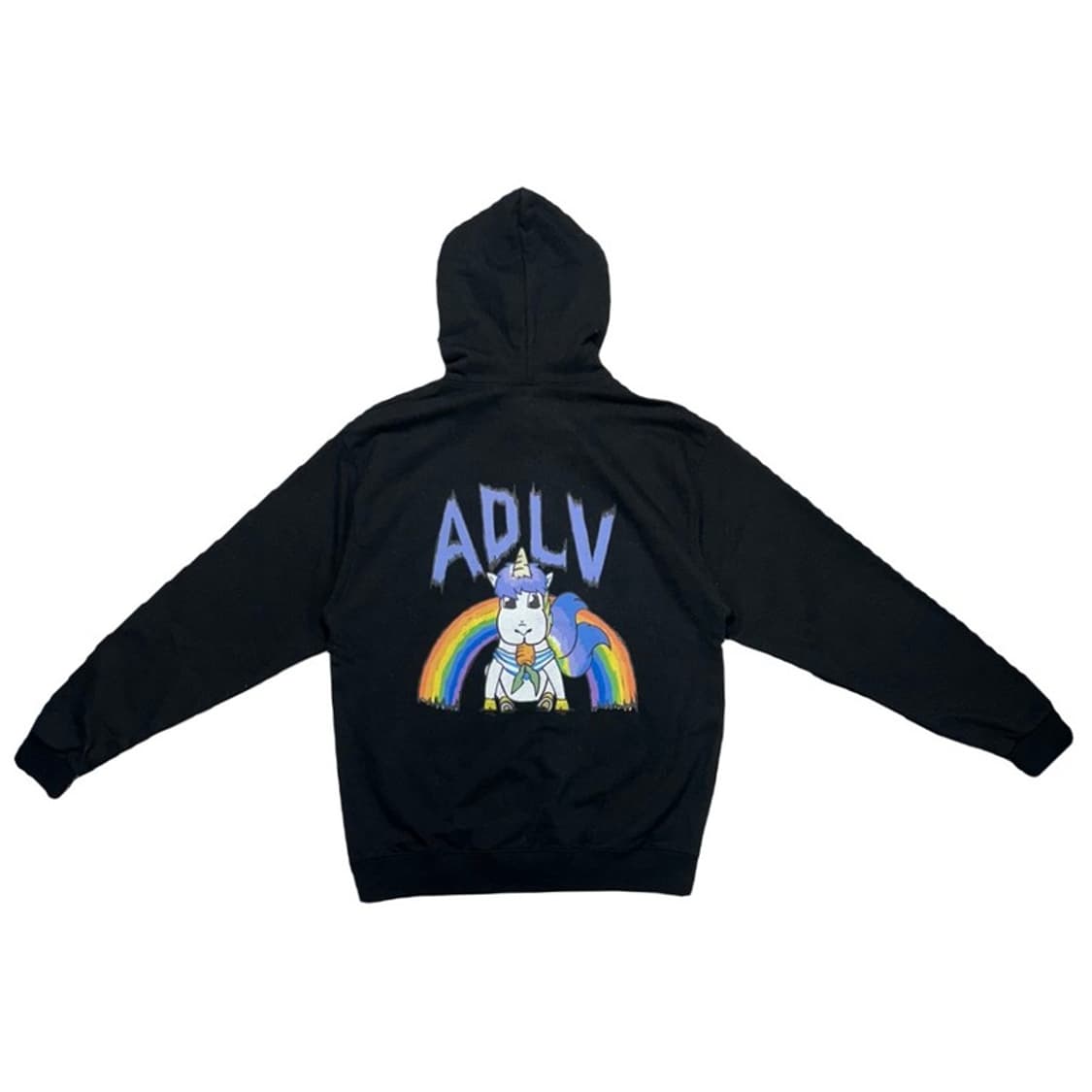 아크메드라비 레인보우 유니콘 후드 블랙 1 상품이미지8