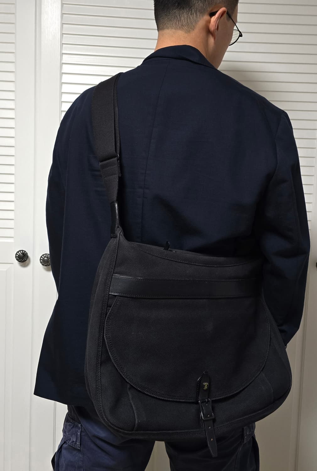 Porter 요시다포터 캔버스 숄더백 블랙 상품이미지1