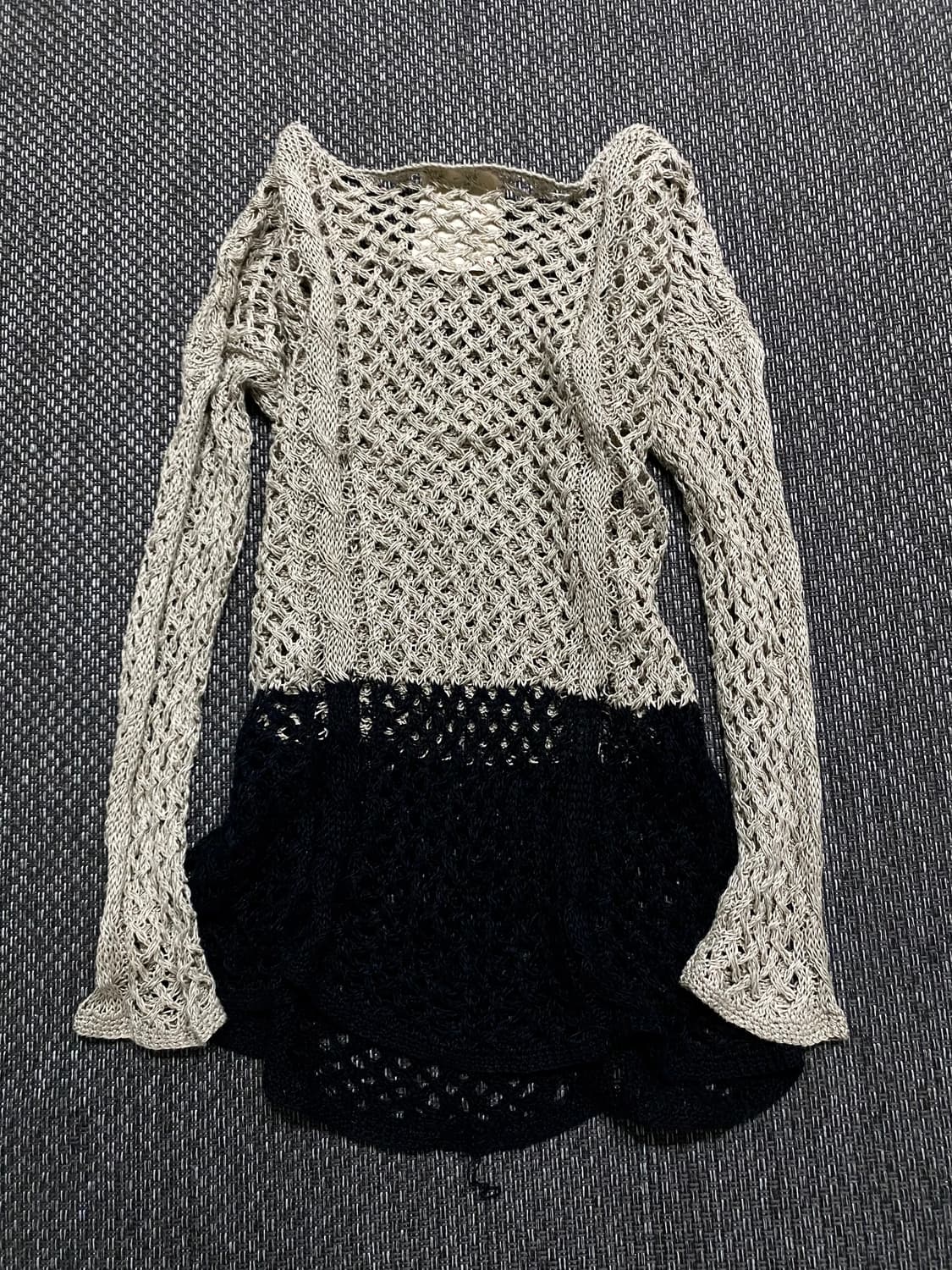 Y2K Grunge Mesh Sleeve 상품이미지6