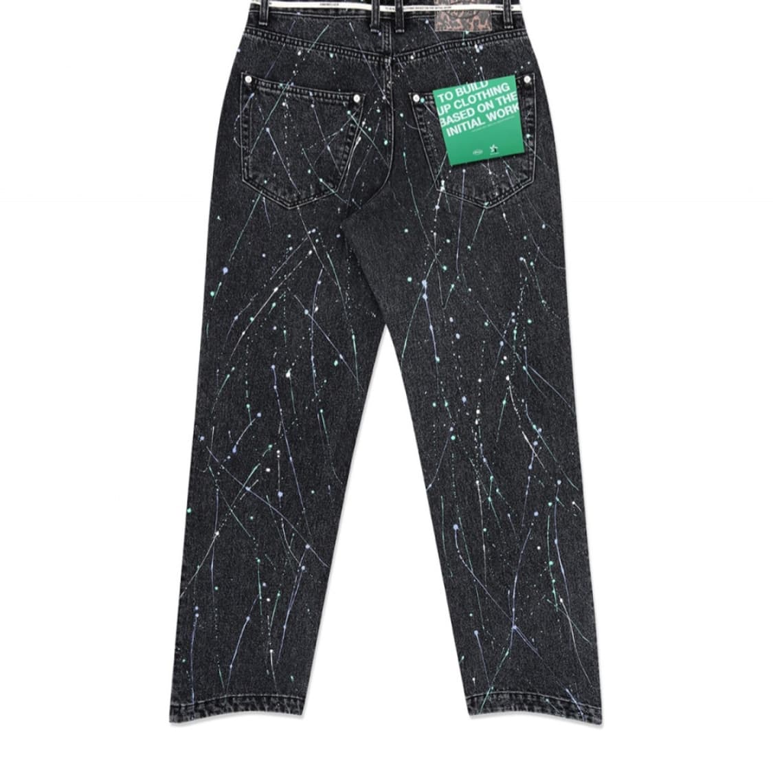 [Mmlg] S/P WAVE JEANS (WASHED BLACK) 상품이미지3