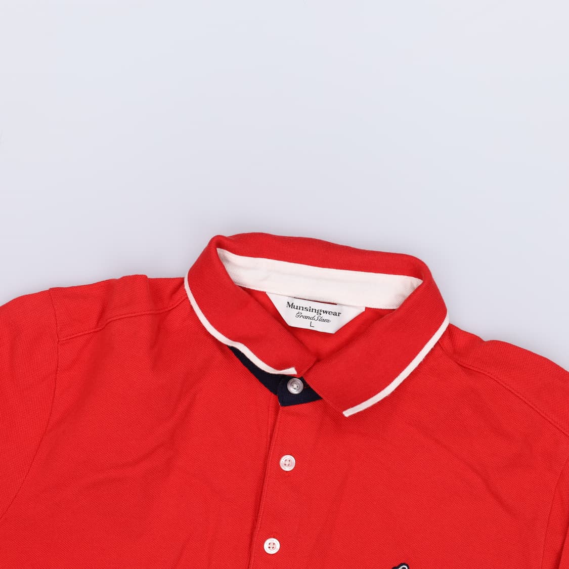 [L] 먼싱웨어 골프 긴팔 카라티 1231H1 상품이미지3