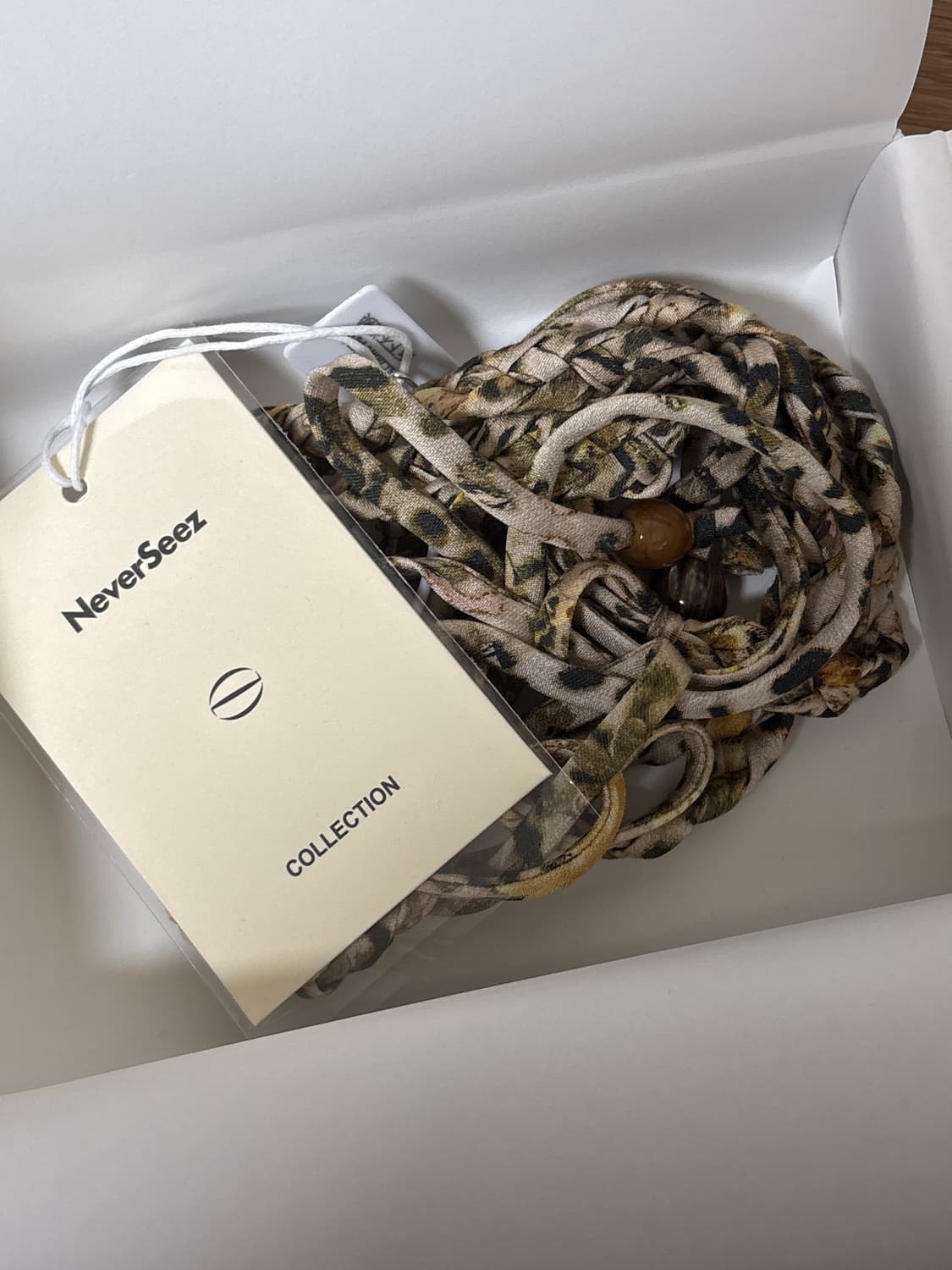 Neverseez 수제 짜임 매듭 벨트 상품이미지1