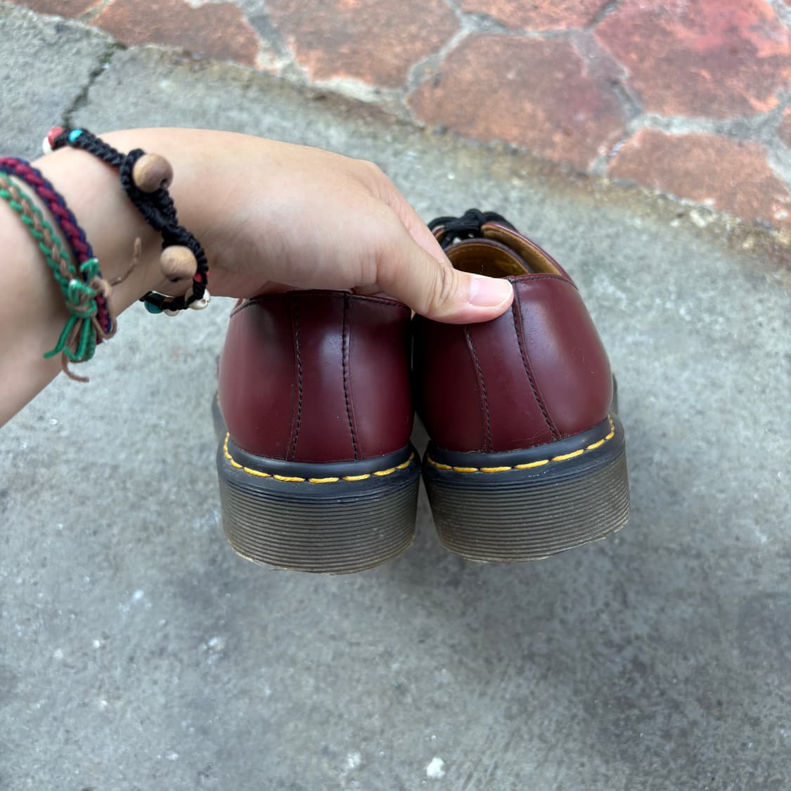 Dr. Martens 닥터마틴 1461 체리레드 로퍼 (240) 상품이미지7