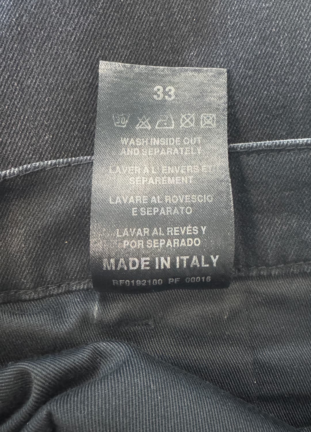 RAF SIMONS 라프시몬스 19/20 slim destroyed 33 상품이미지10