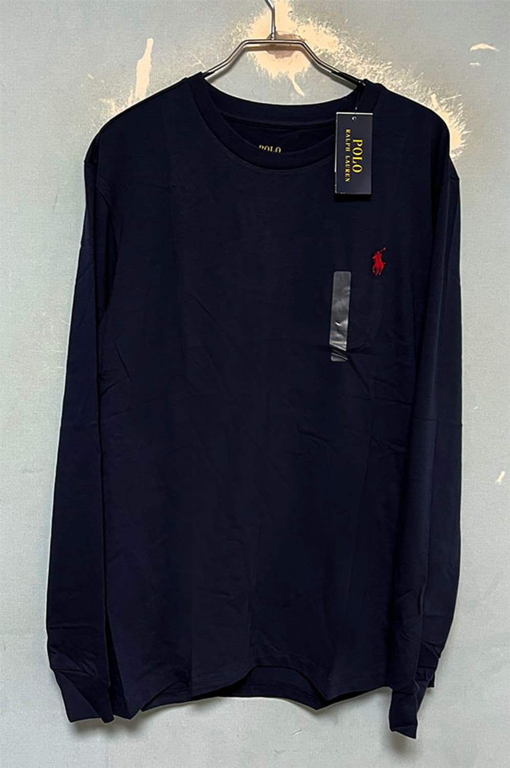 POLO 폴로 남자 롱슬리브 새상품 캐주얼 네이비 XL 105 상품이미지1