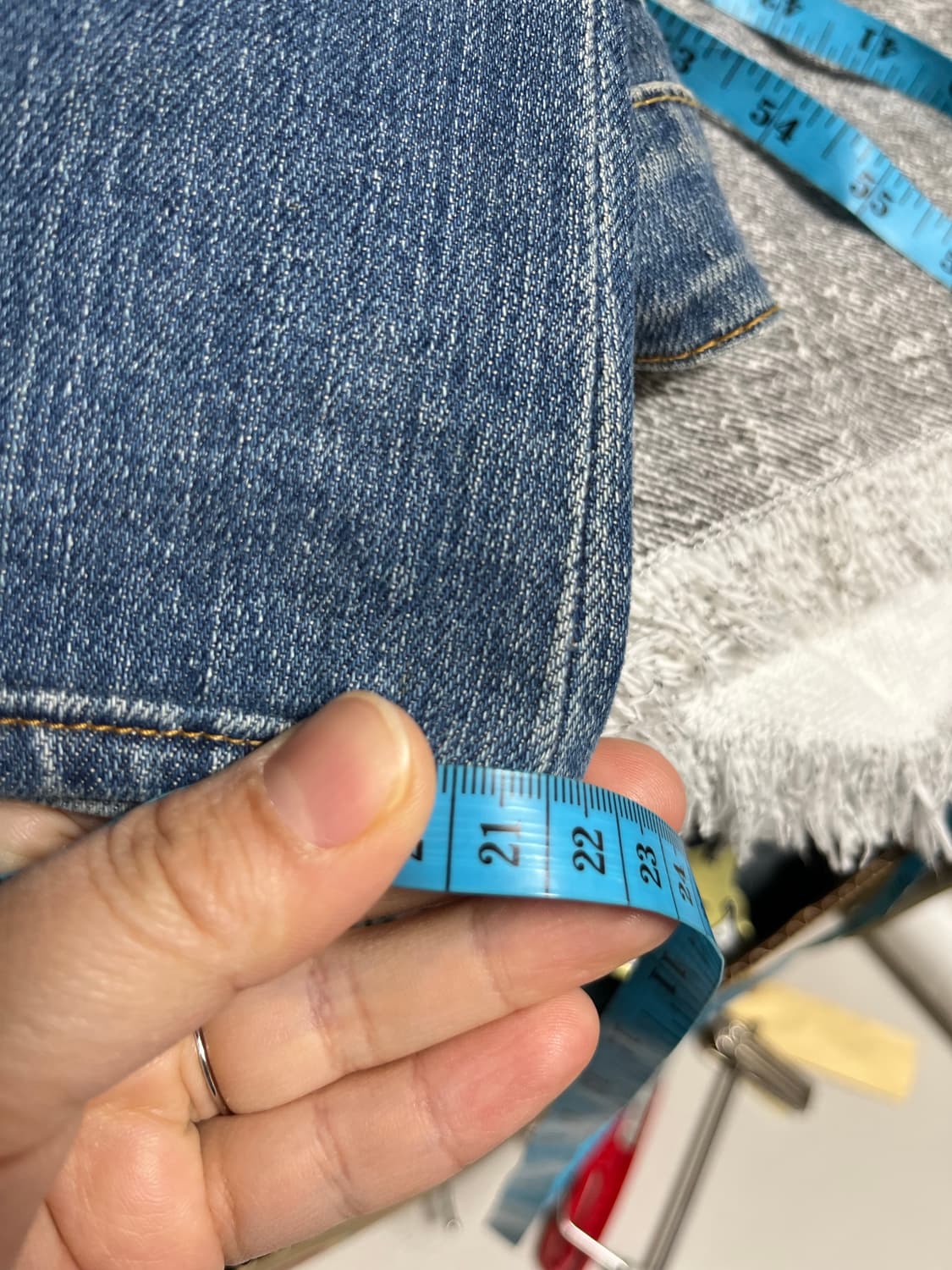 트루릴리전 부츠컷 데님 팬츠 25 상품이미지6