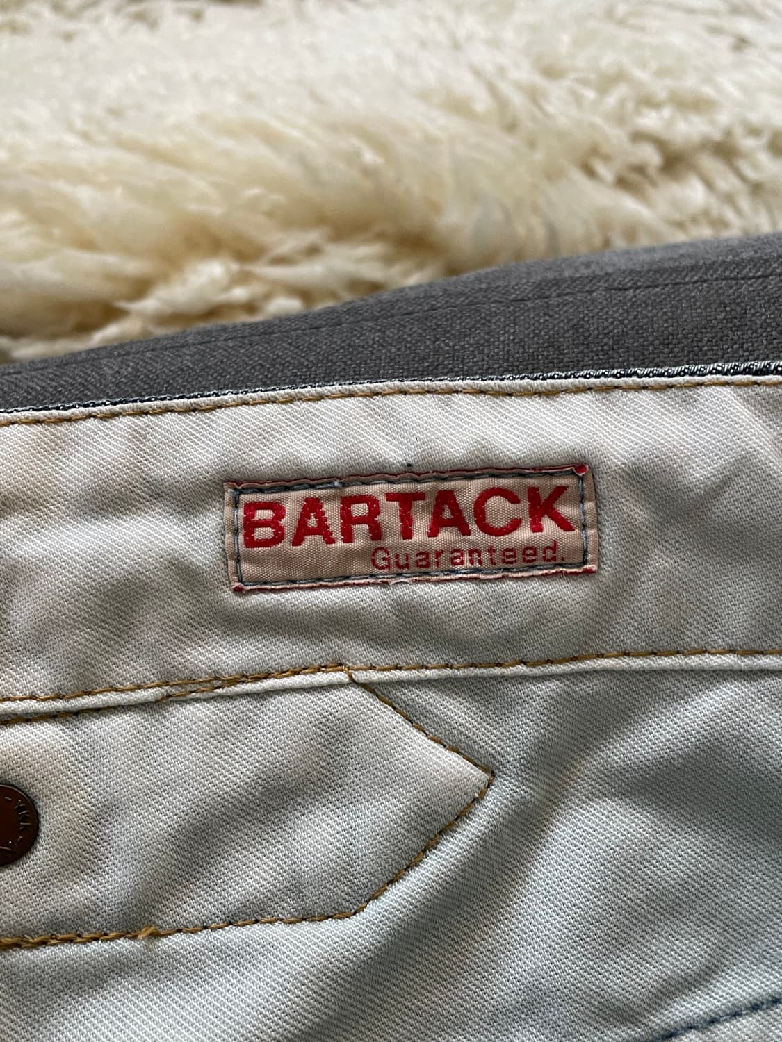 BARTACK 바택 워싱 데님 팬츠 상품이미지3