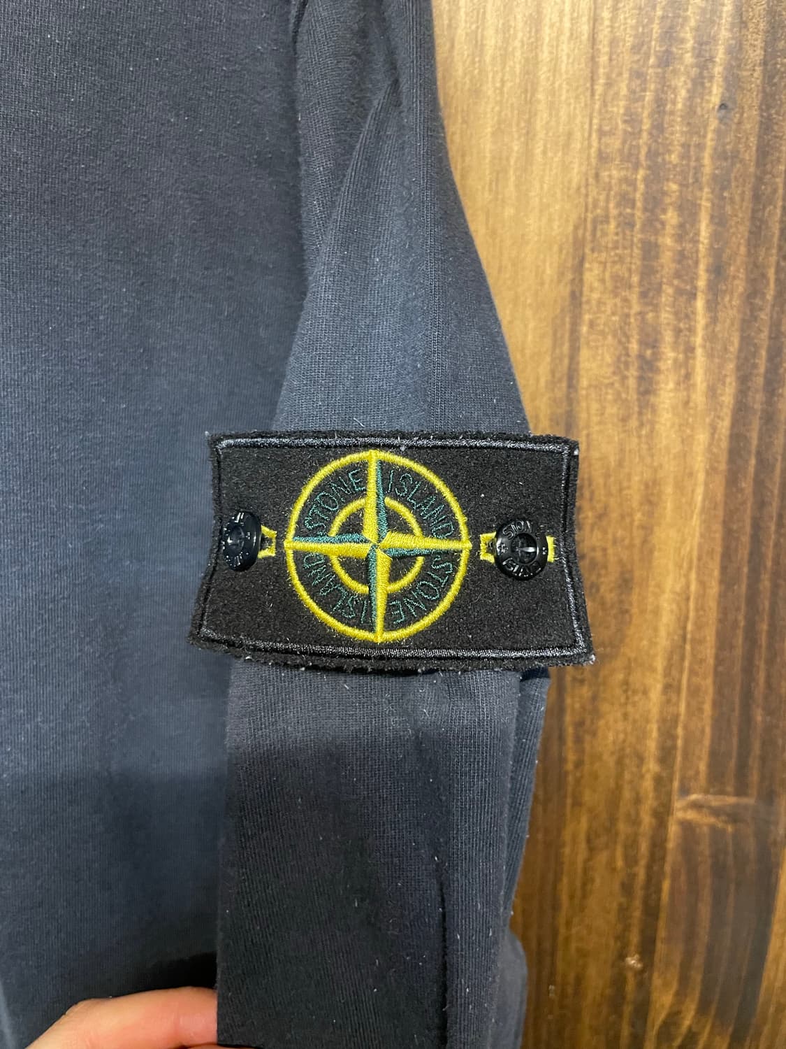 Stone Island Wappen Sweatshirt 상품이미지4