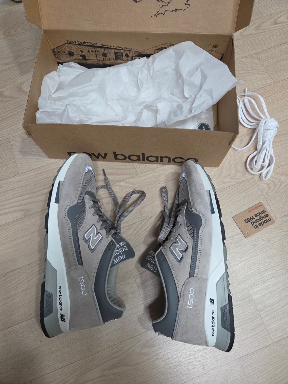 (핏팅모델 촬영 용 20 분 착용)뉴발란스 1500 그레이 상품이미지3