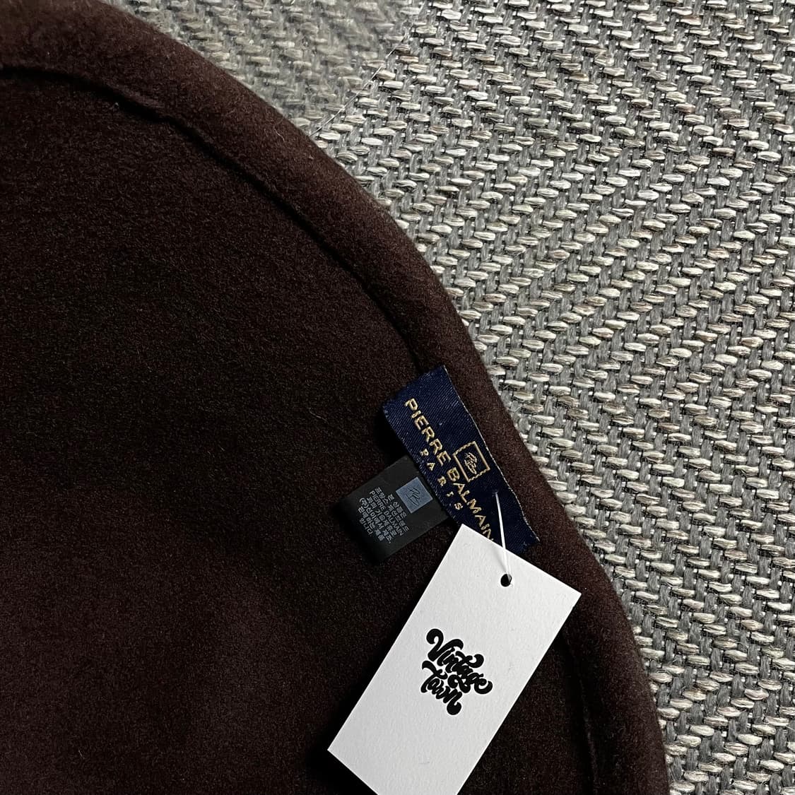 90s 피에르 발망 아카이브 버킷햇 브라운o 3991 상품이미지4