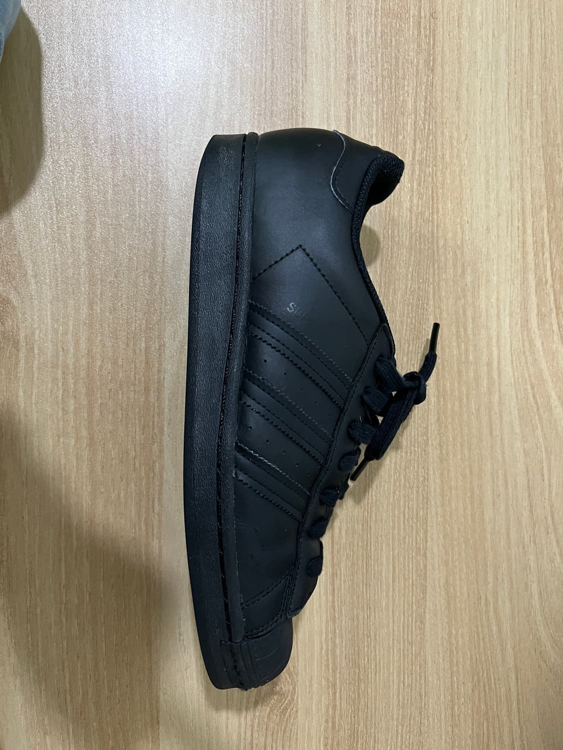 아디다스 트리플 블랙 슈퍼스타 265 상품이미지2