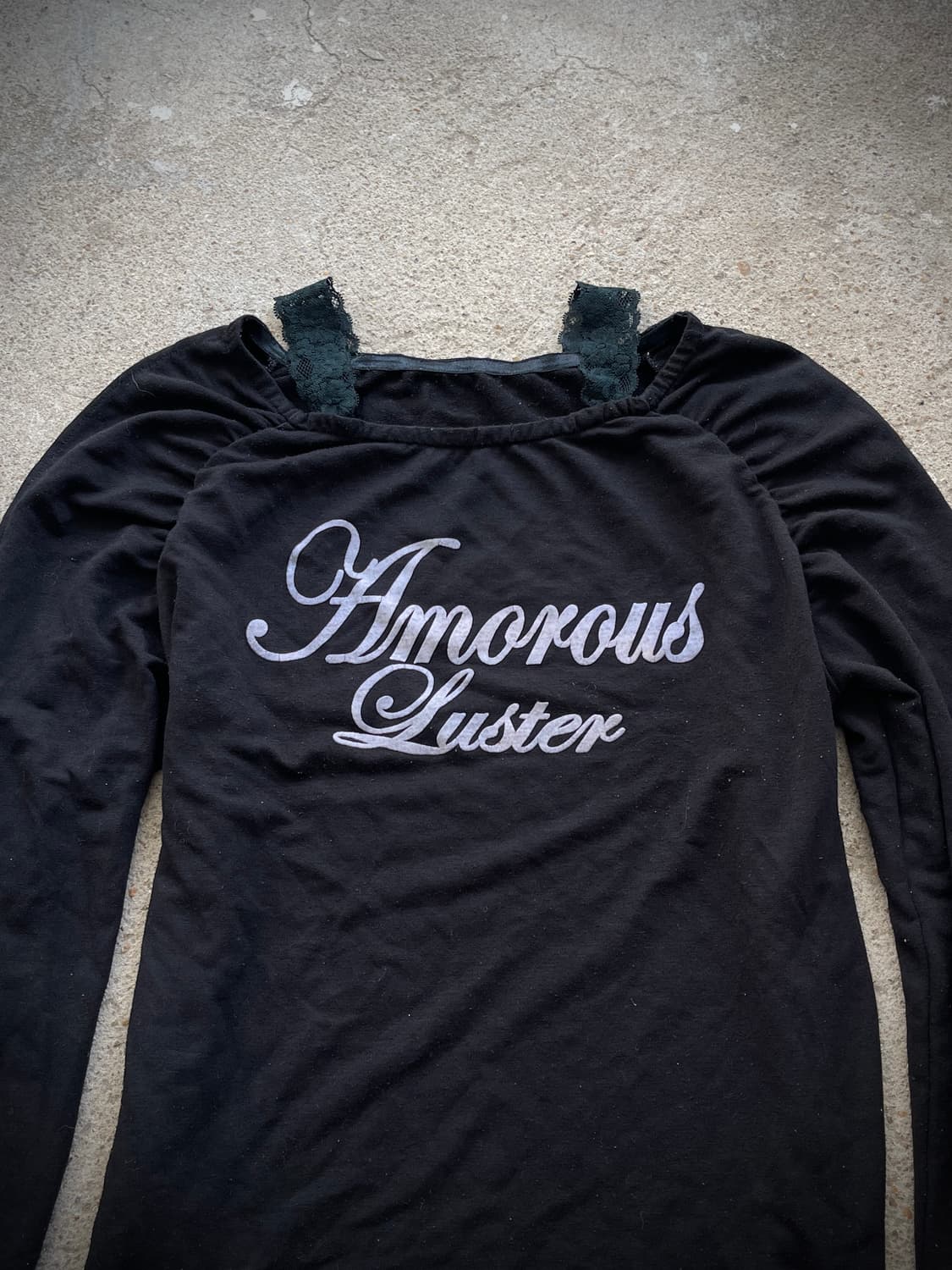 (Unknown)lace shoulder sleeve t 상품이미지1