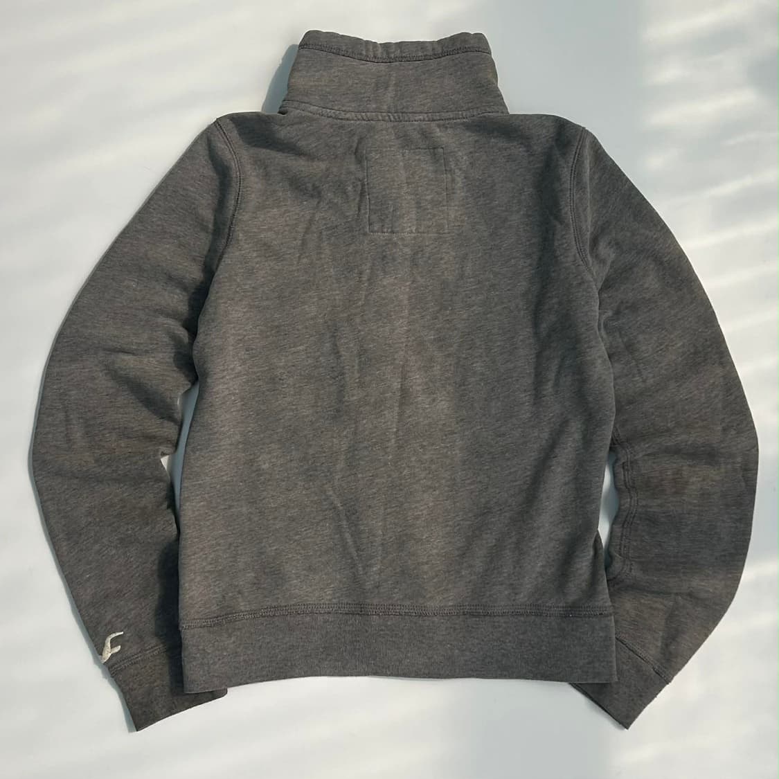 홀리스터 y2k 스냅 버튼 그레이 자켓(M) 상품이미지3