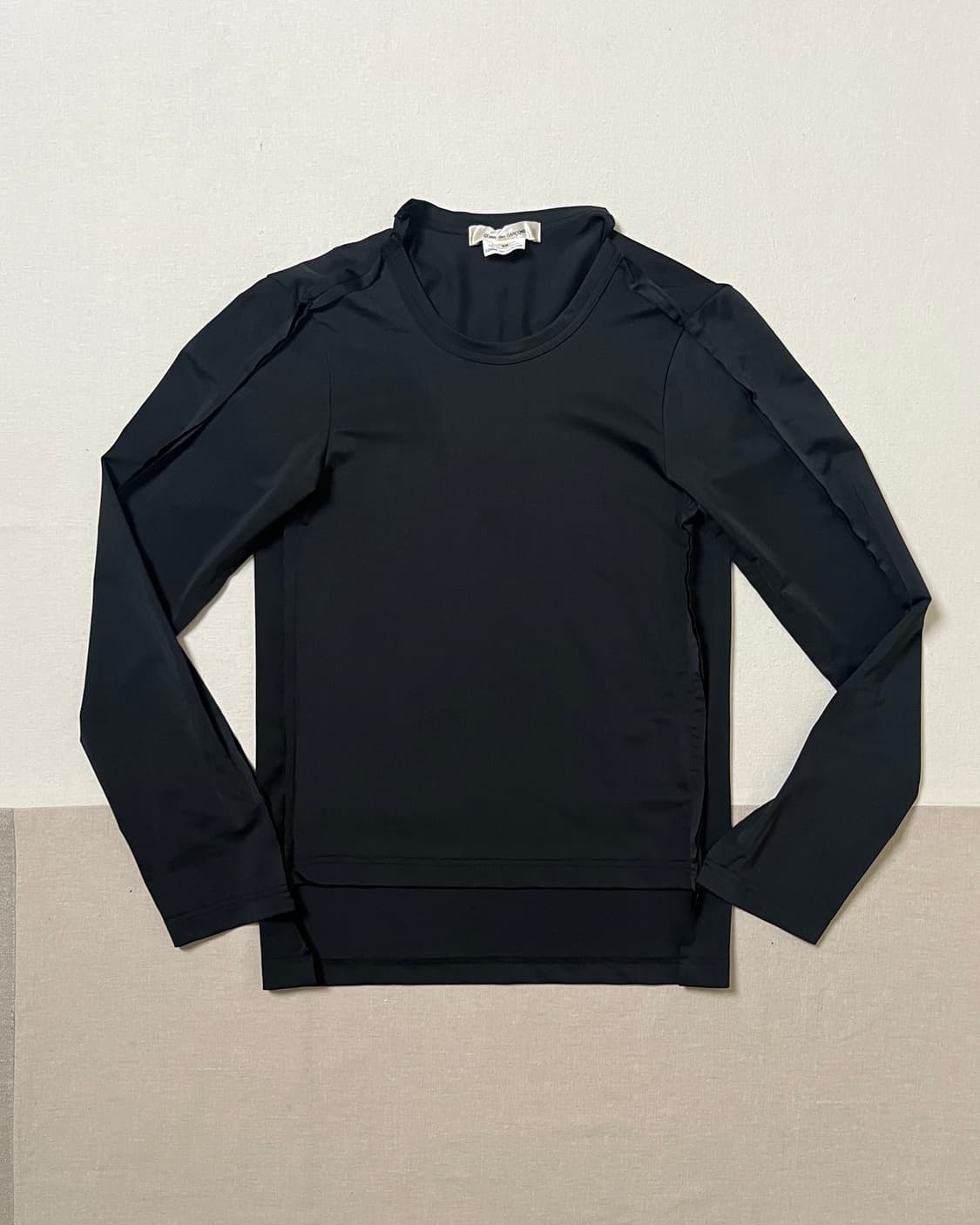 꼼데가르송 폴리 인사이드아웃 롱슬리브 comme des garcons 상품이미지1