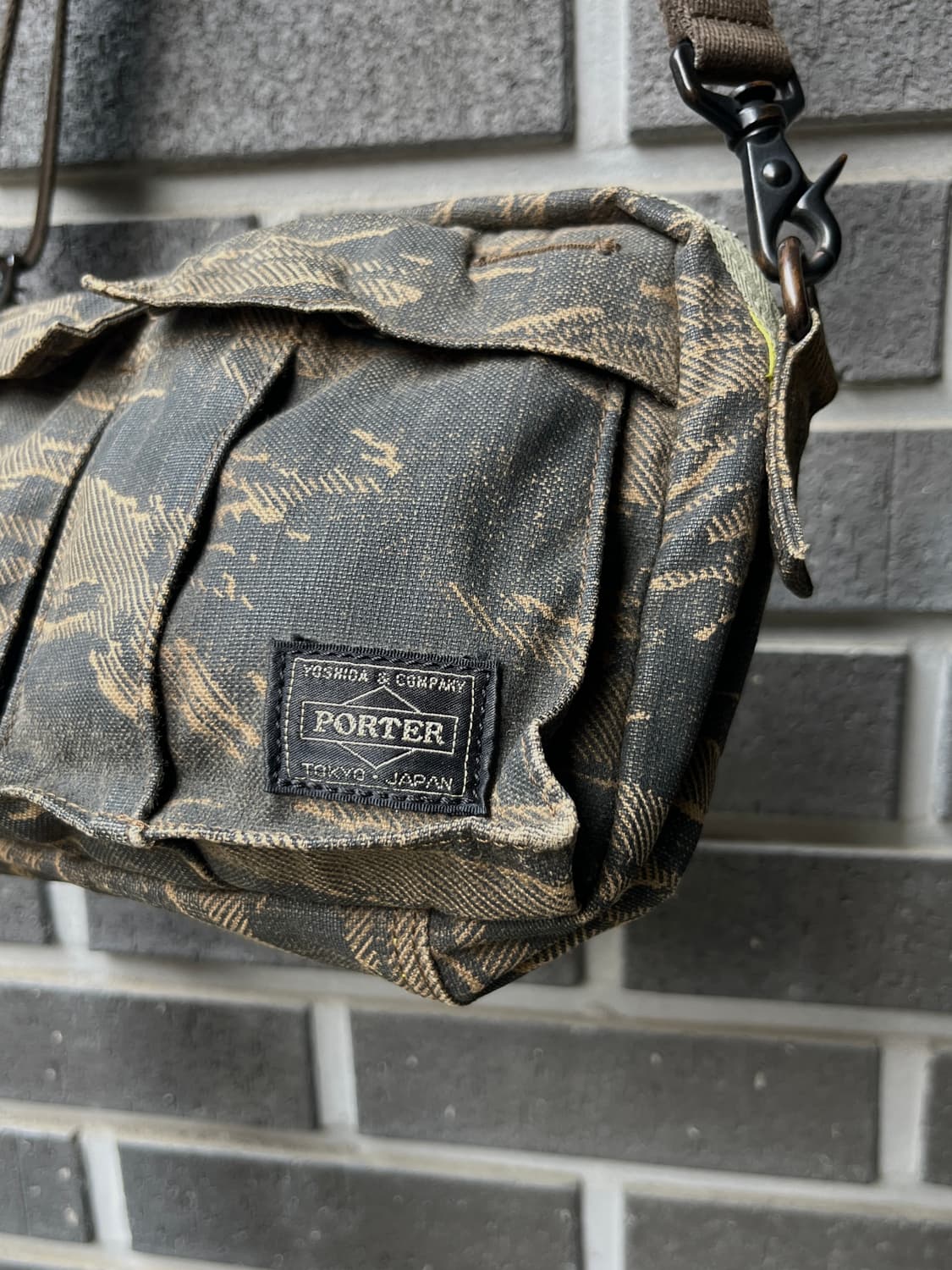 Porter 포터 카모플라쥬 코튼 백 상품이미지1