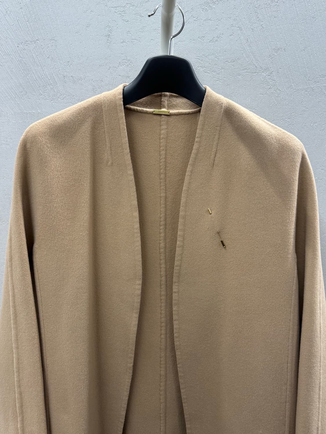 SYSTEM 시스템 모 캐시미어 울 코트 베이지 상품이미지3