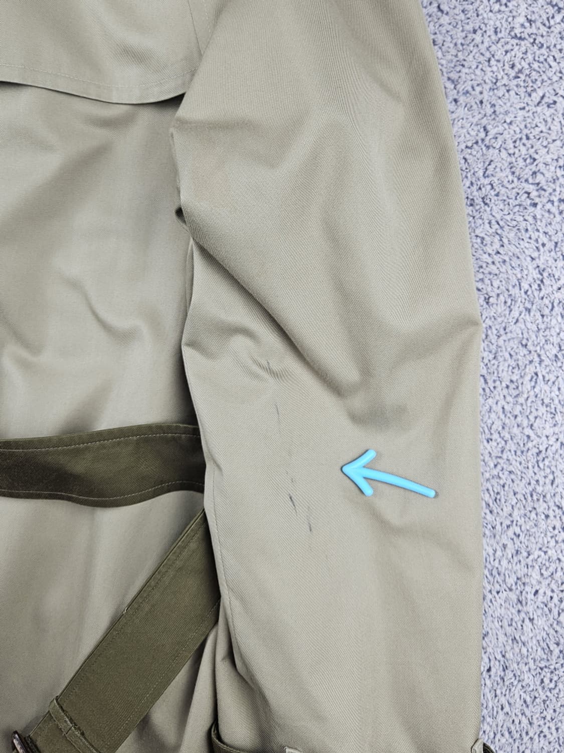 버버리 노바체크 헌팅트림 트렌치 코트 ( 40 ) / 10593 상품이미지4