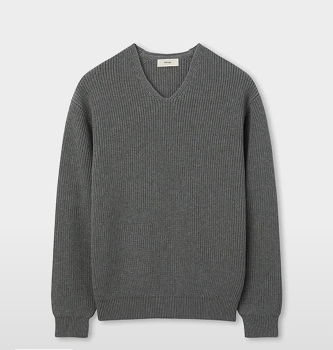 파브레가 브이넥 니트 3size 상품이미지1