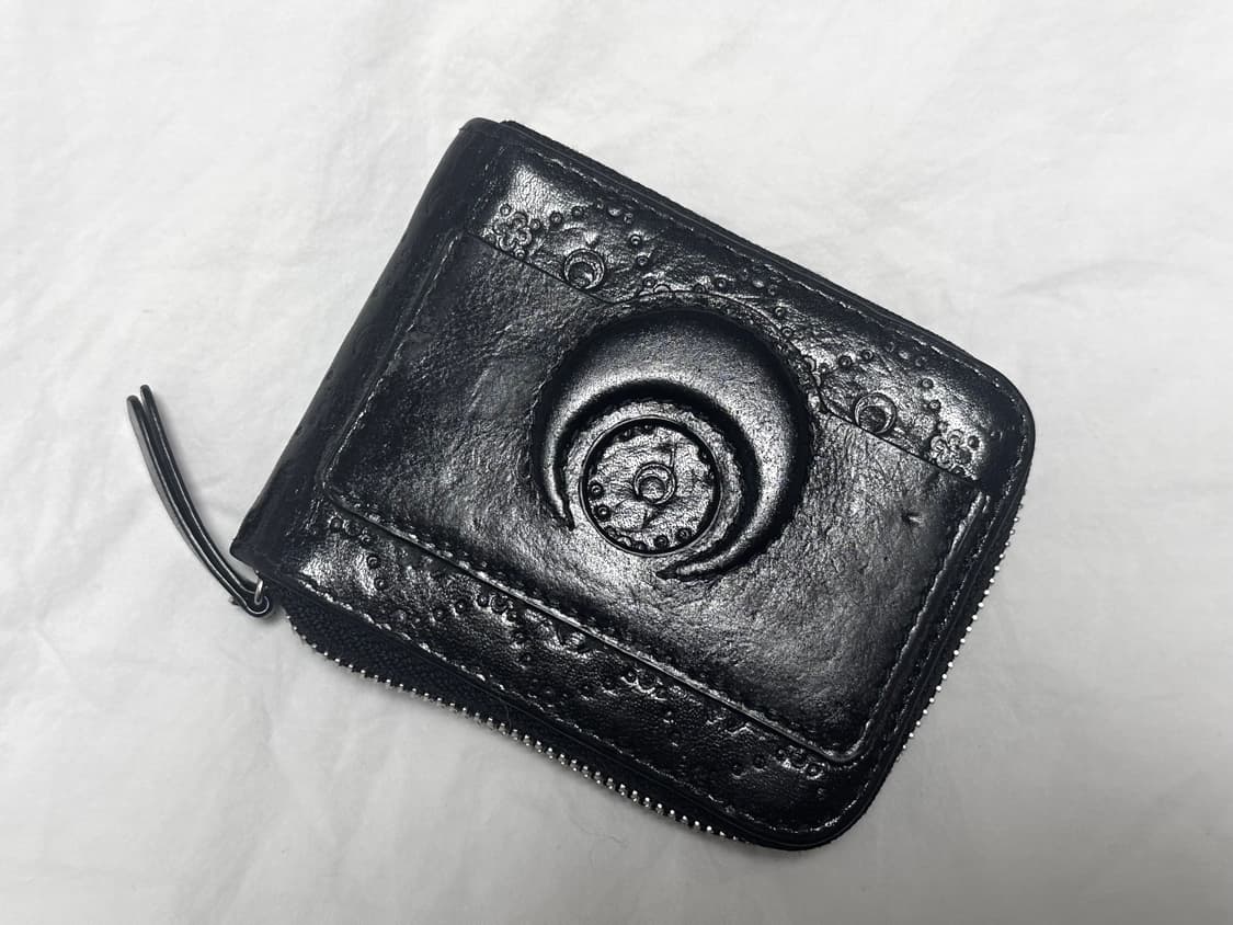 마린세르 모노그램 패턴 레더 지갑 상품이미지5